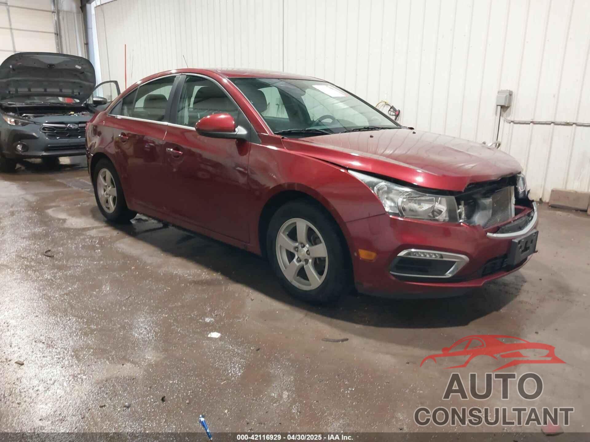 CHEVROLET CRUZE LIMITED 2016 - 1G1PE5SB8G7144708