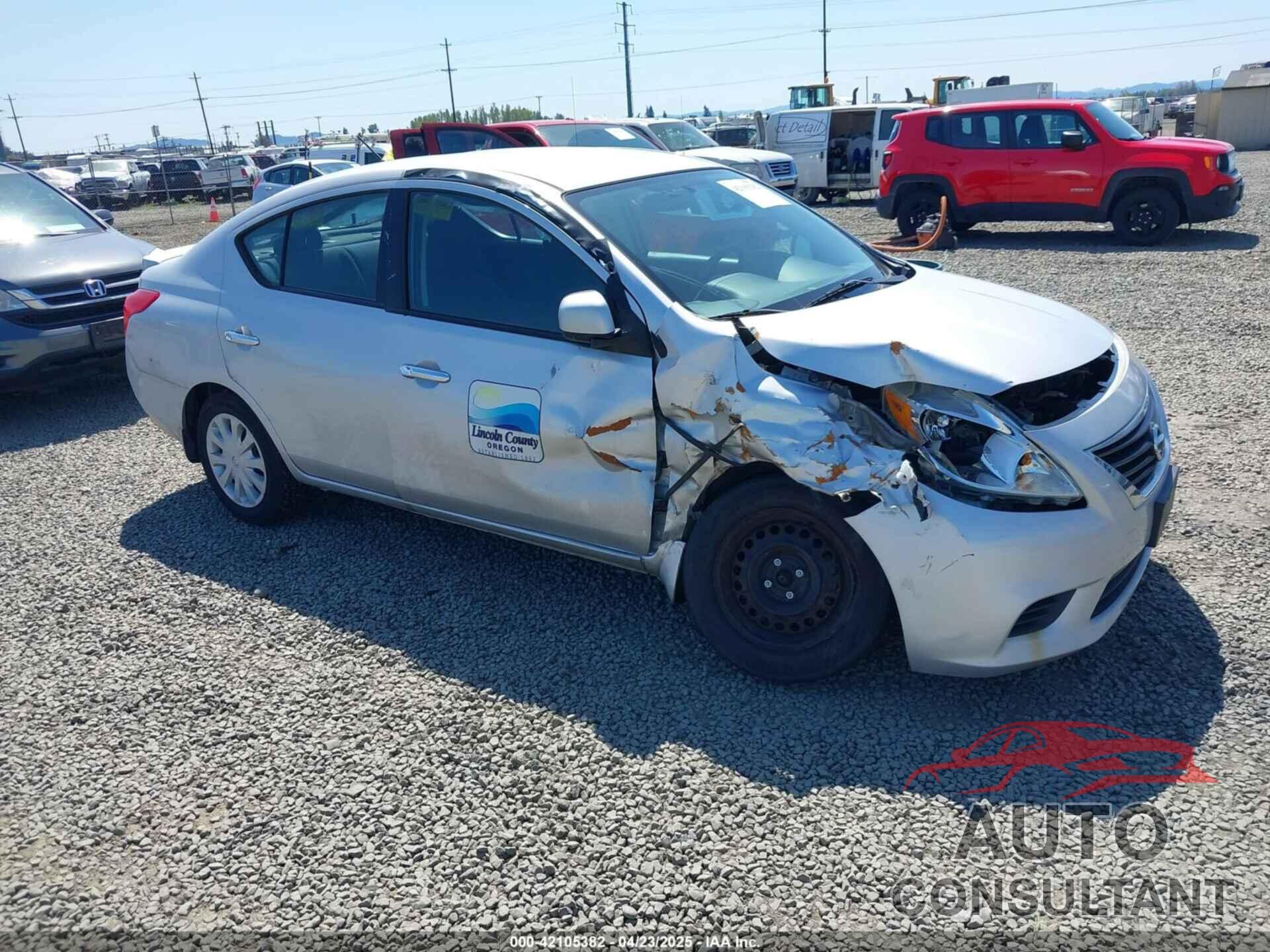 NISSAN VERSA 2014 - 3N1CN7AP4EL813678