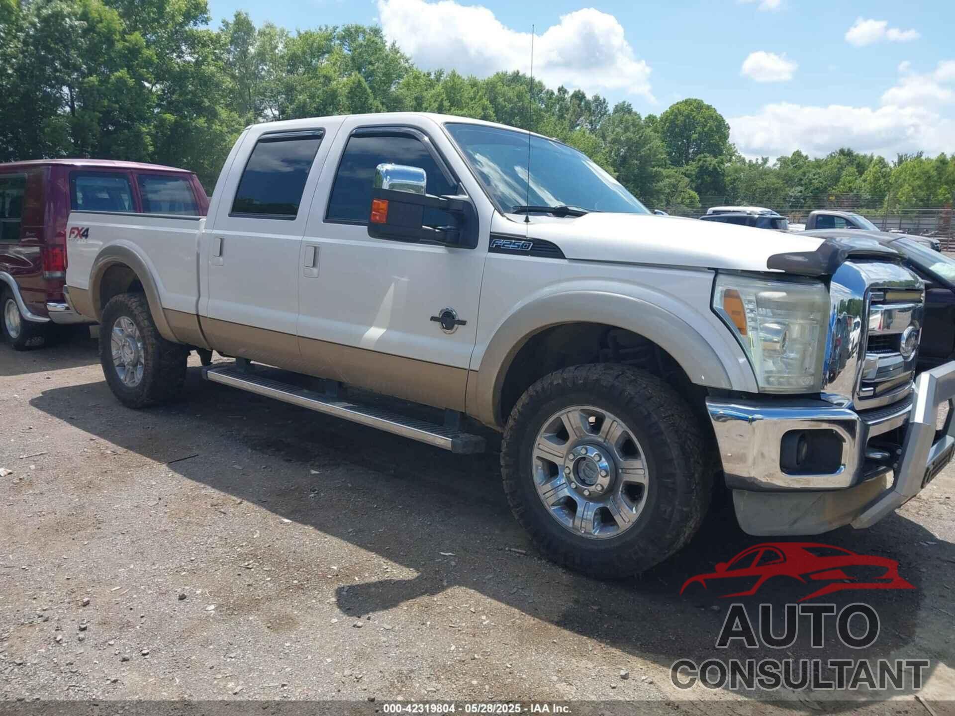 FORD F-250 2012 - 1FT7W2BT7CEA68691