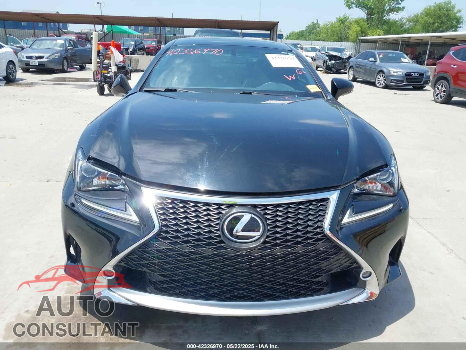 LEXUS RC 350 2015 - JTHSE5BC1F5000906