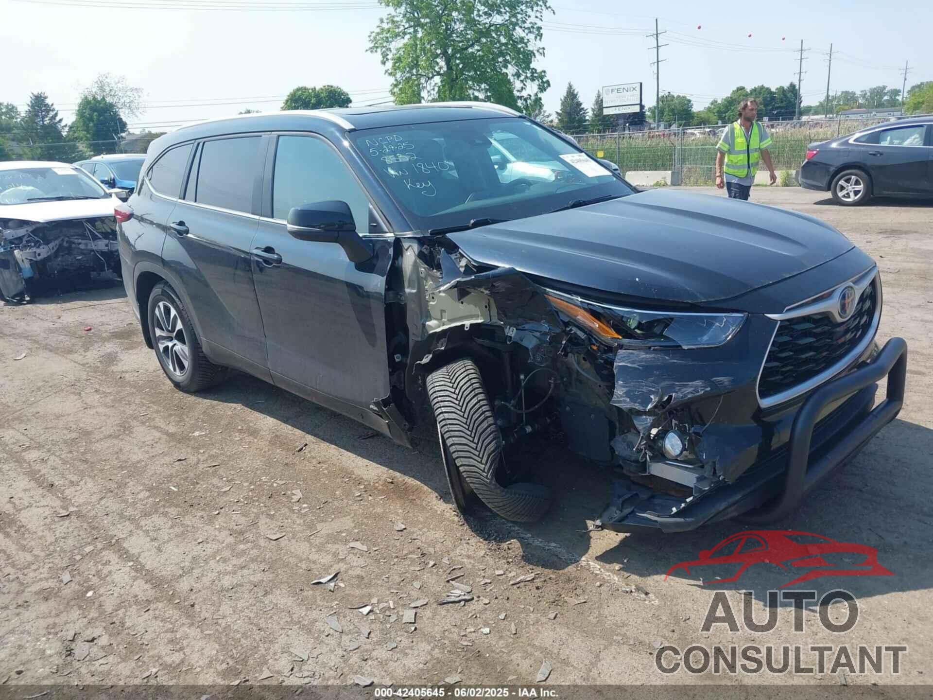 TOYOTA HIGHLANDER 2023 - 5TDKBRCH6PS131840