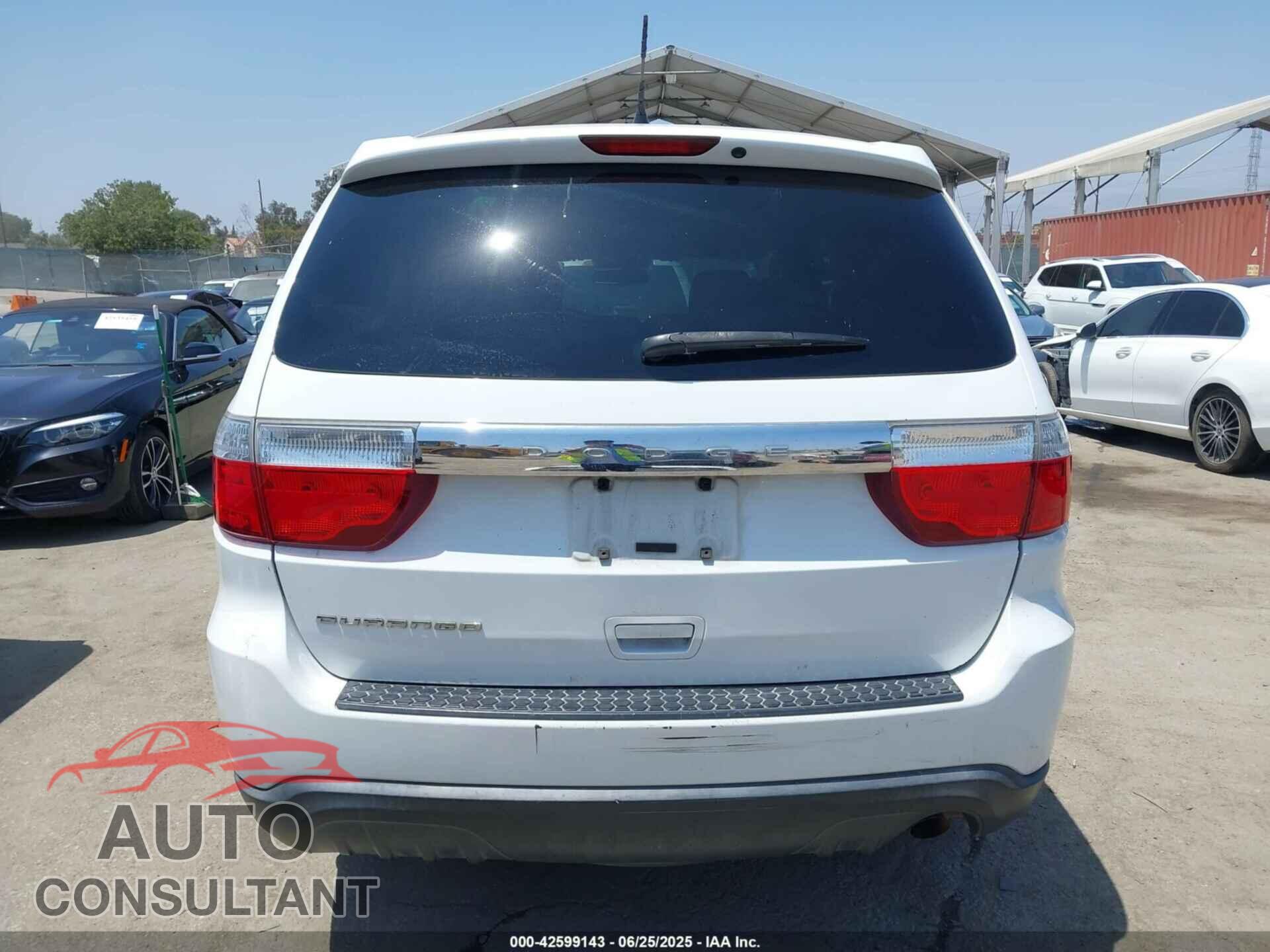 DODGE DURANGO 2013 - 1C4RDHAG0DC669587