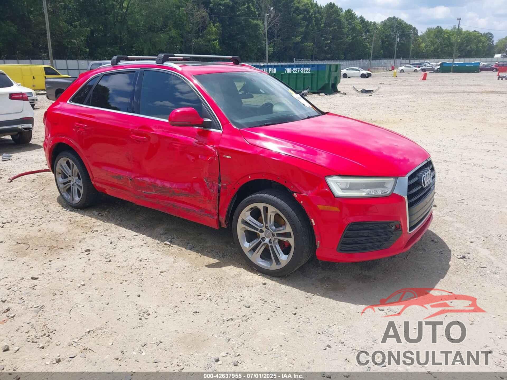 AUDI Q3 2016 - WA1GFCFS7GR002271