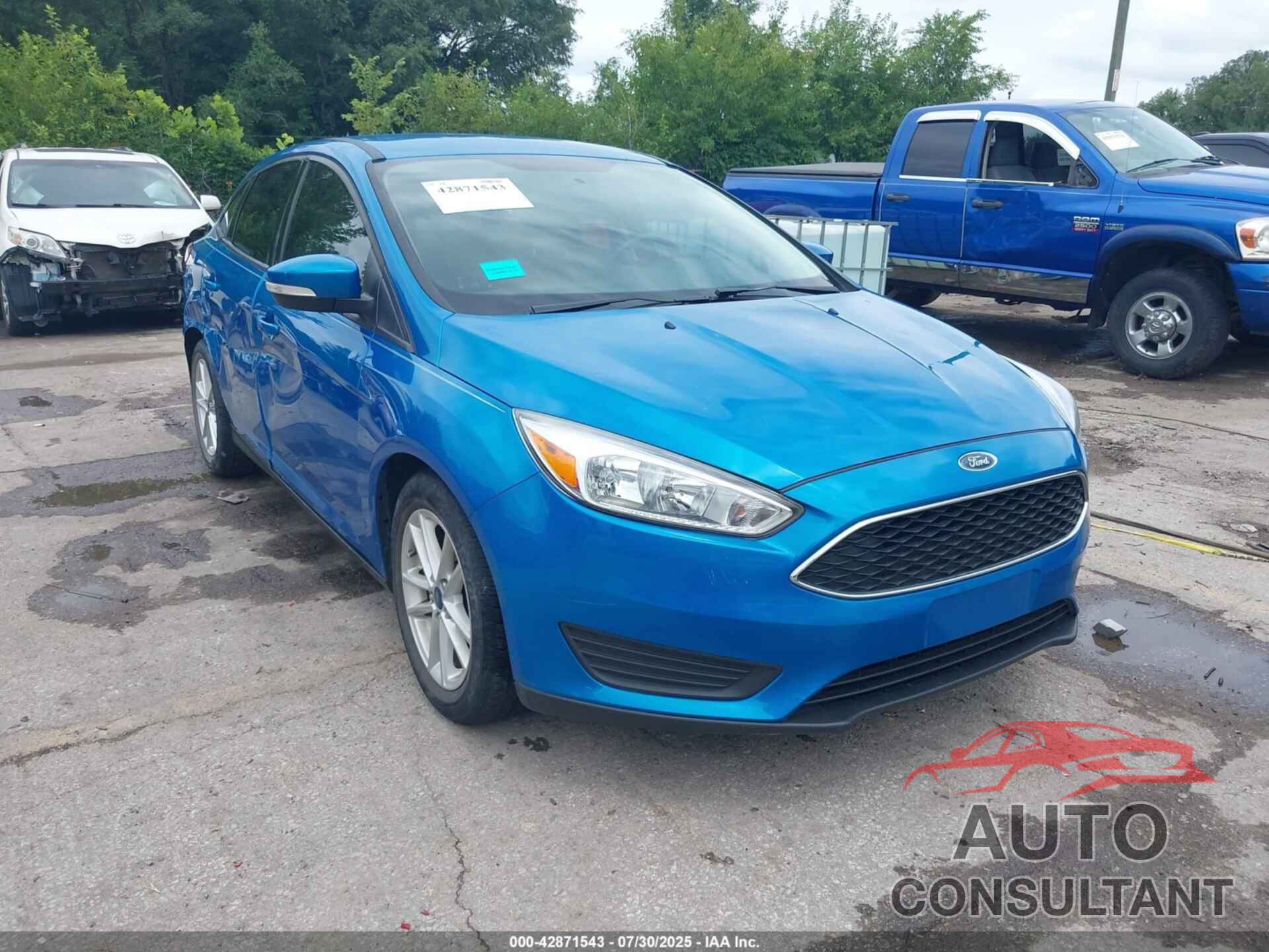FORD FOCUS 2016 - 1FADP3F22GL361381