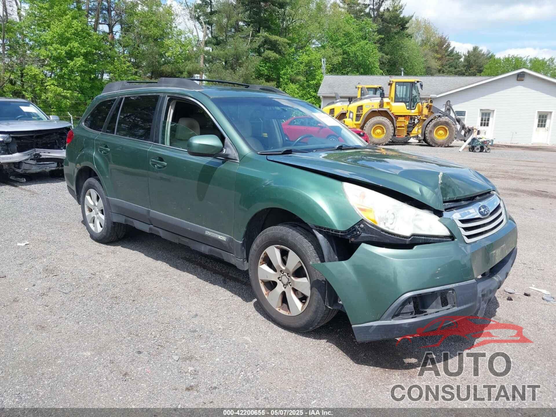 SUBARU OUTBACK 2011 - 4S4BRCCC9B3398358