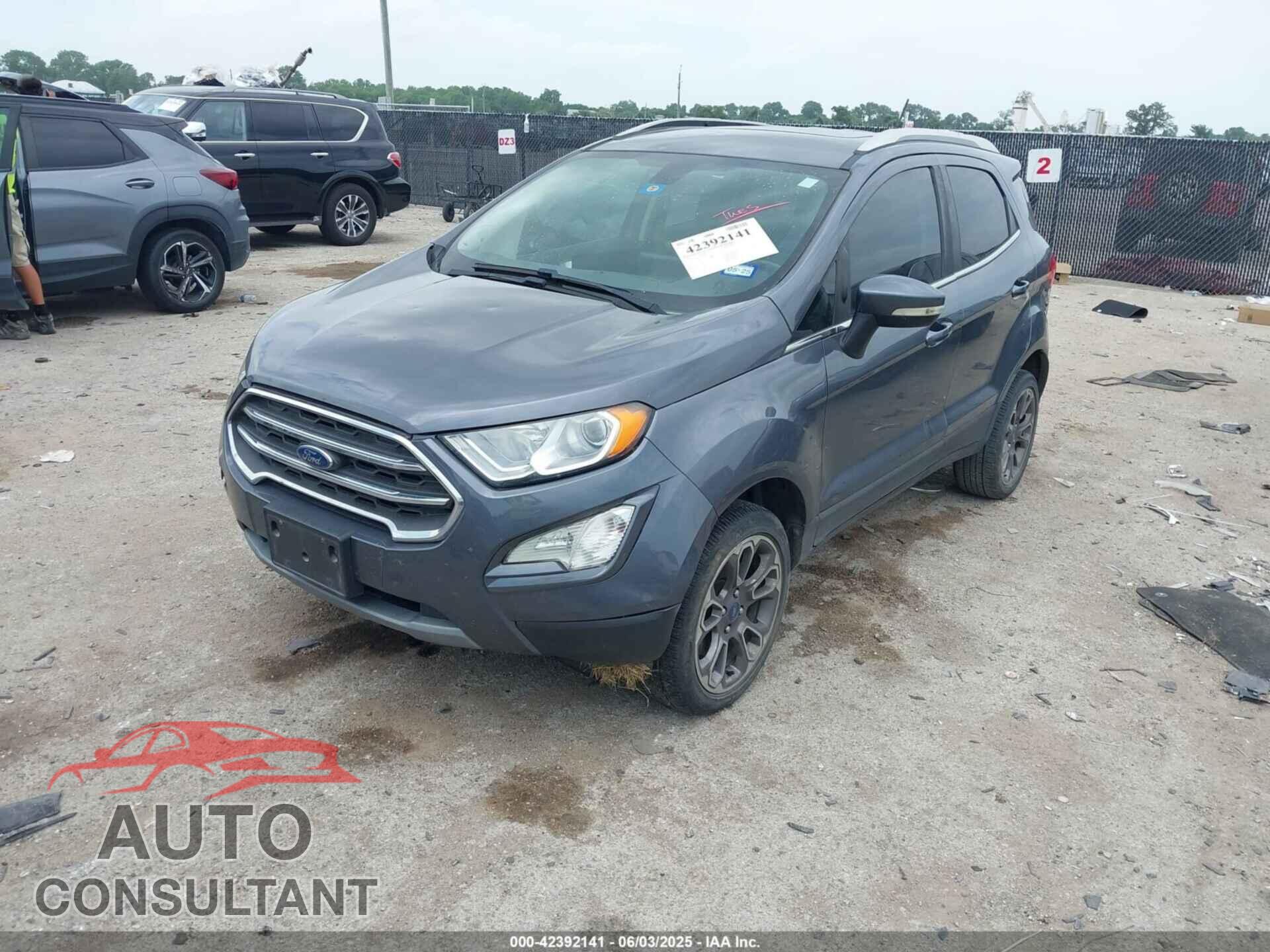 FORD ECOSPORT 2020 - MAJ6S3KL9LC382339