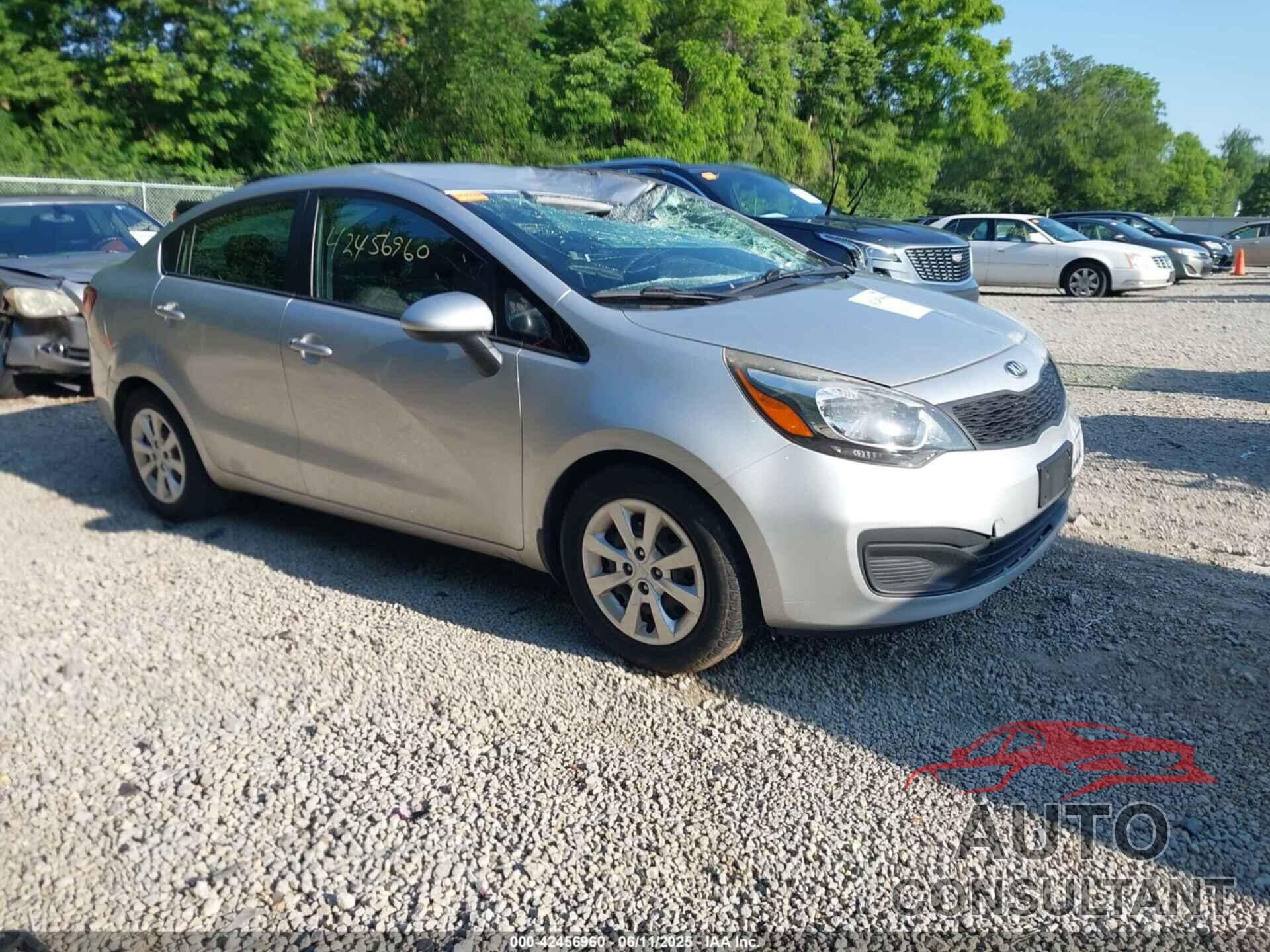 KIA RIO 2013 - KNADM4A39D6224101