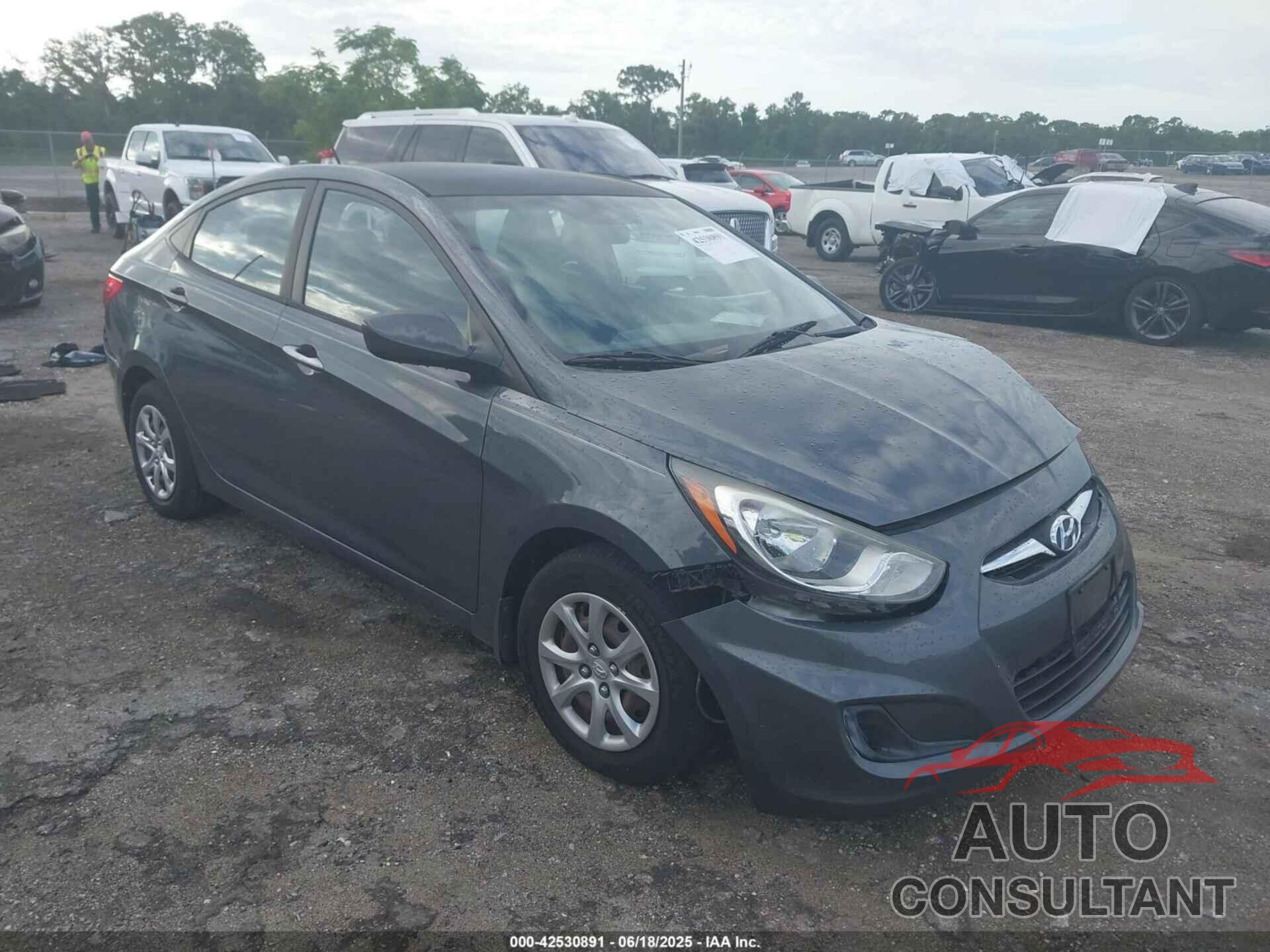 HYUNDAI ACCENT 2013 - KMHCT4AE7DU316379