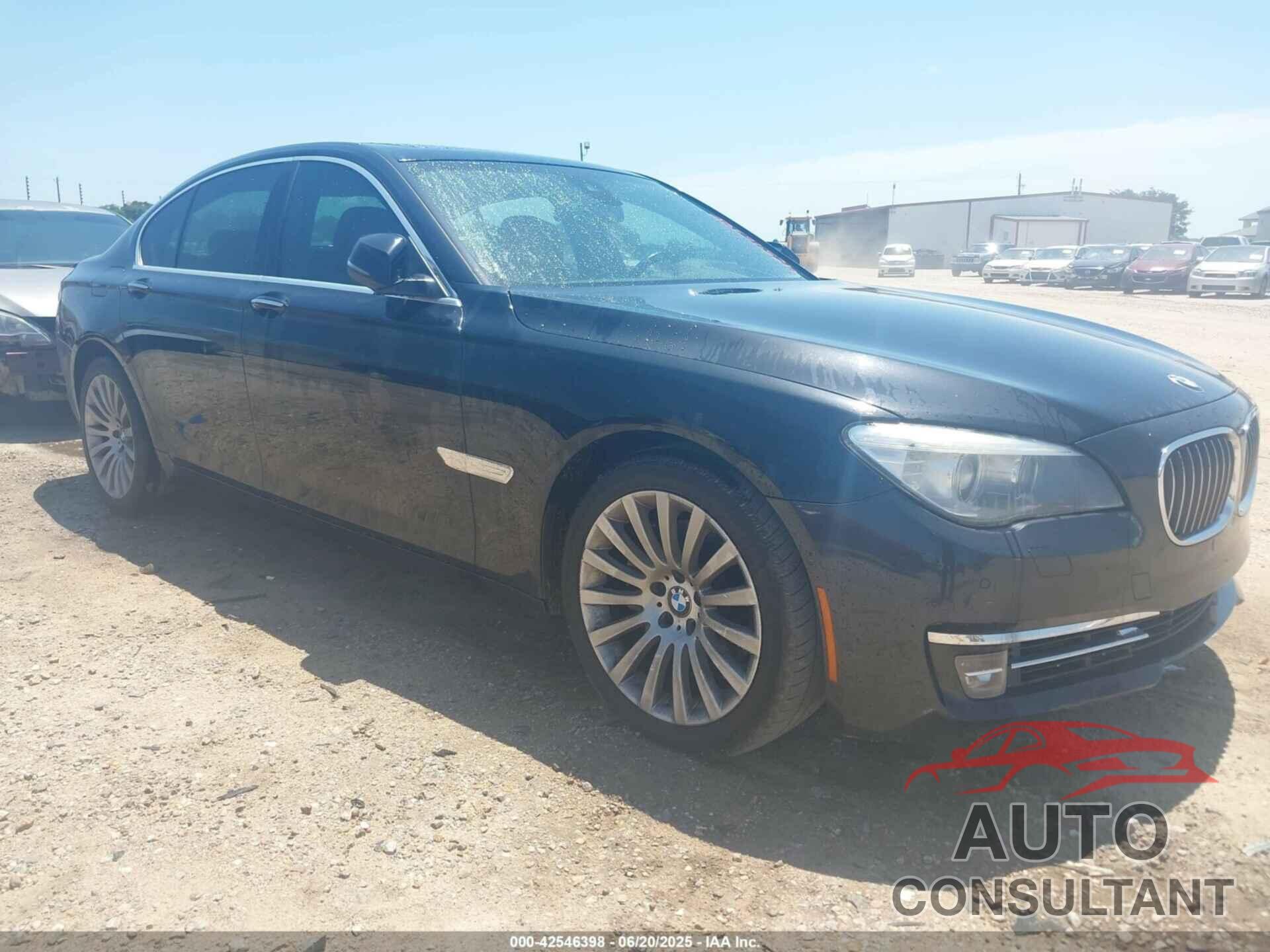 BMW 740I 2013 - WBAYA6C59DC994935