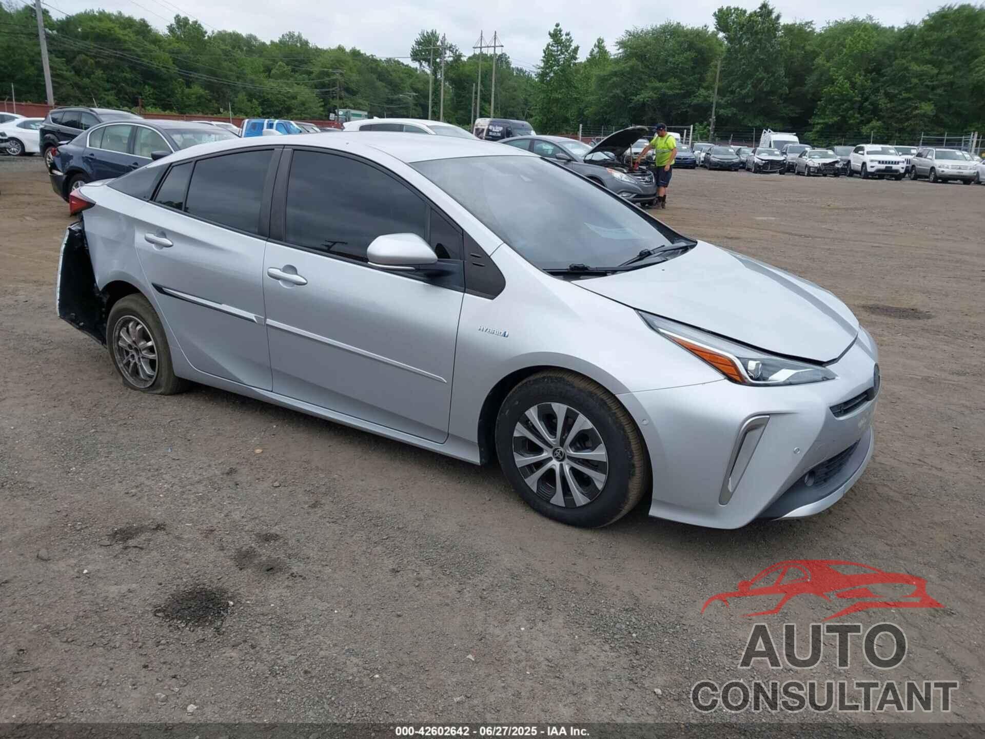 TOYOTA PRIUS 2021 - JTDL9MFUXM3025514