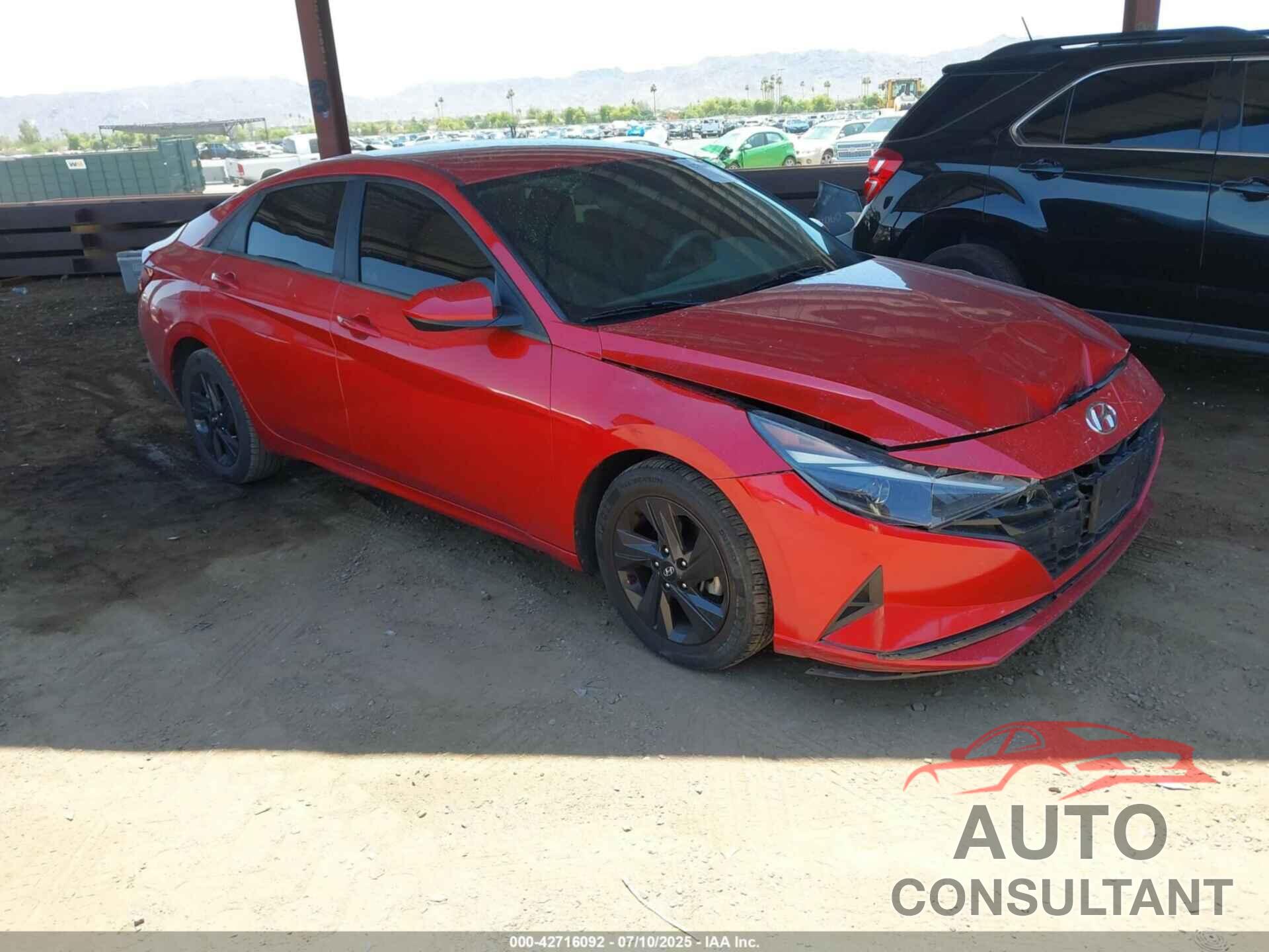 HYUNDAI ELANTRA 2021 - 5NPLM4AG6MH044064