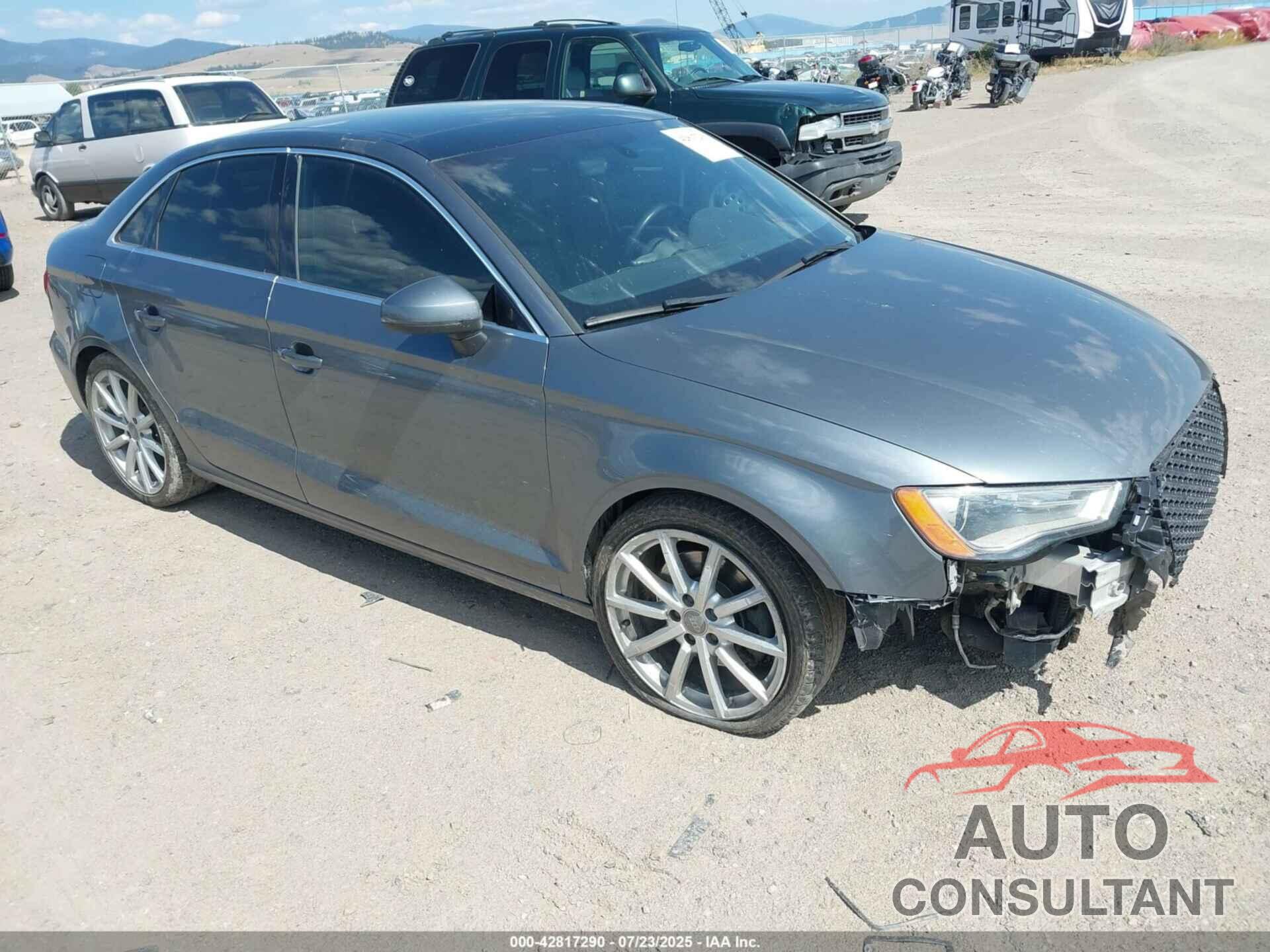 AUDI A3 2016 - WAUE8GFF3G1062352
