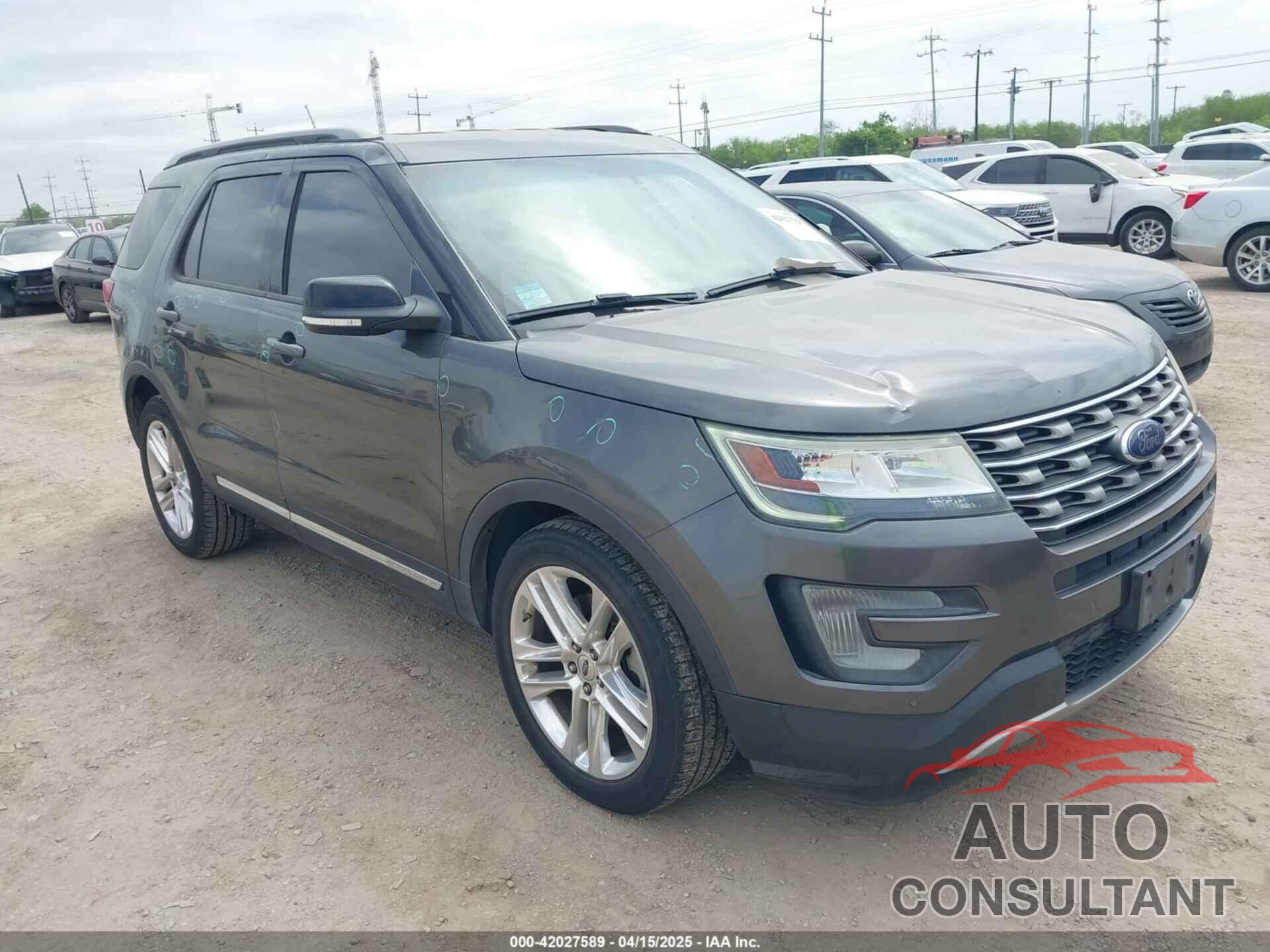FORD EXPLORER 2017 - 1FM5K7D89HGB14070