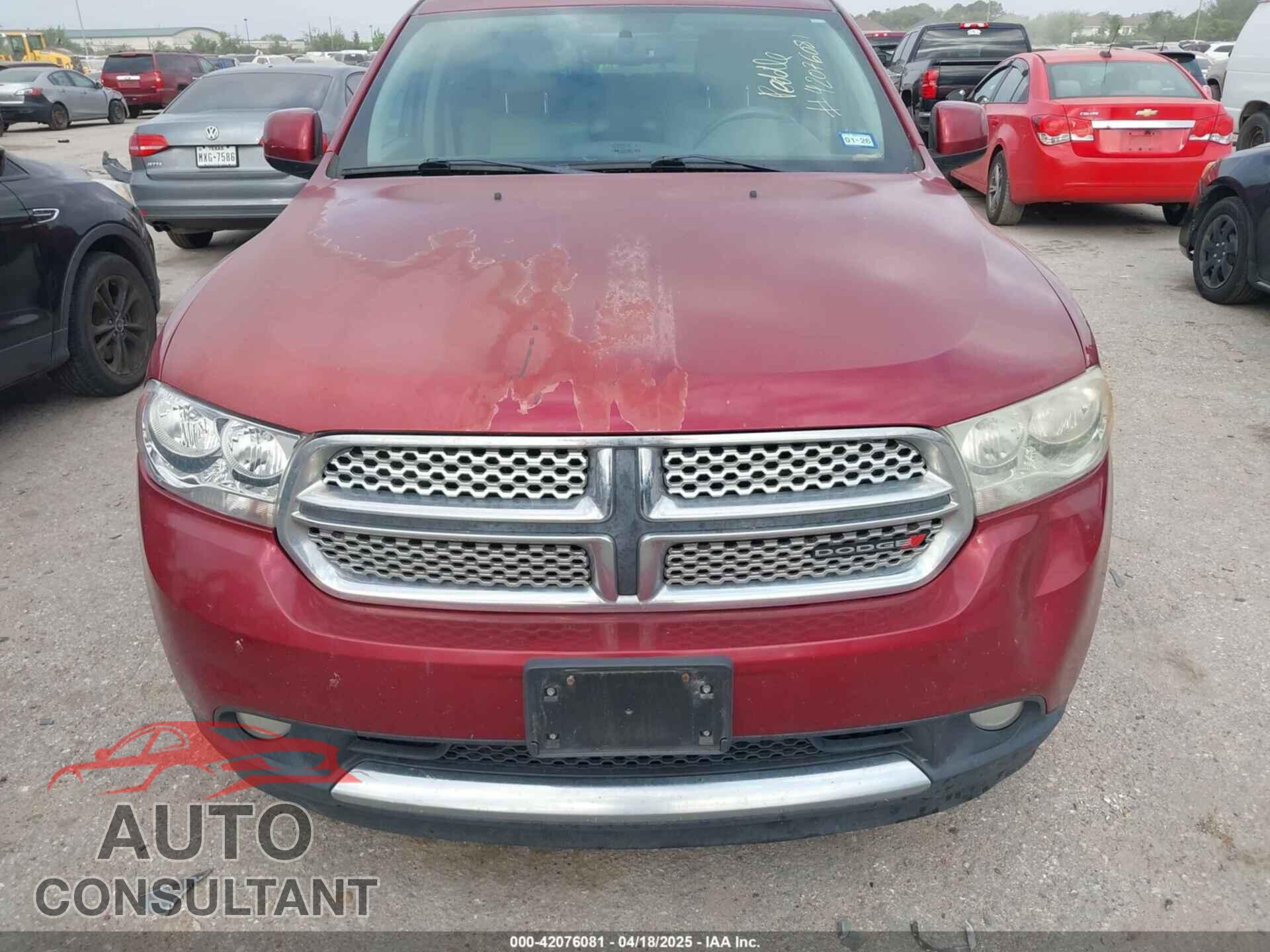 DODGE DURANGO 2013 - 1C4RDHAG7DC676102