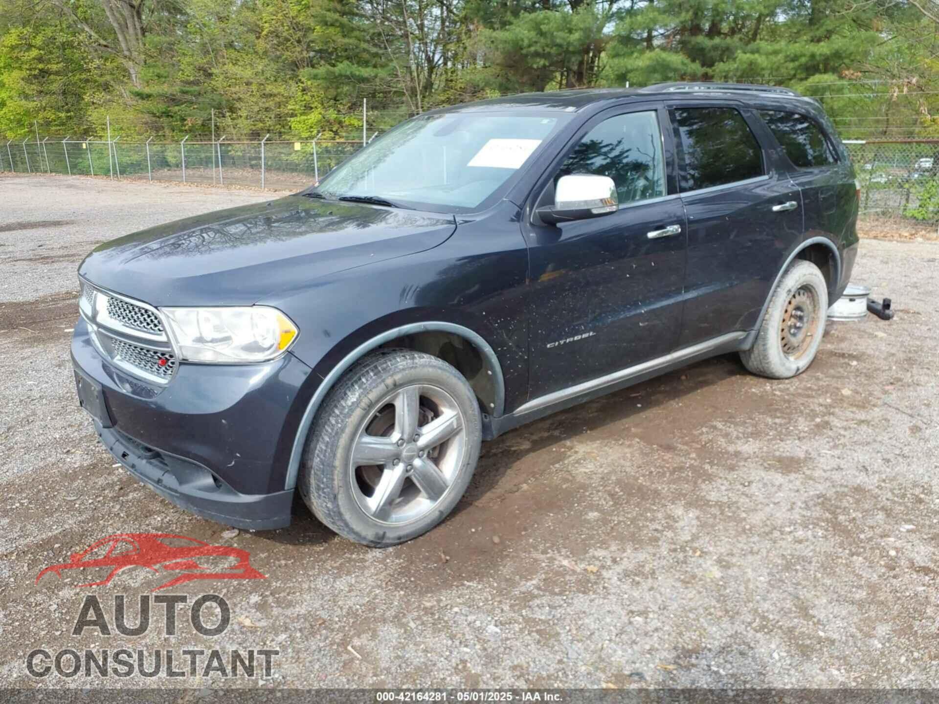 DODGE DURANGO 2012 - 1C4SDJET1CC205092