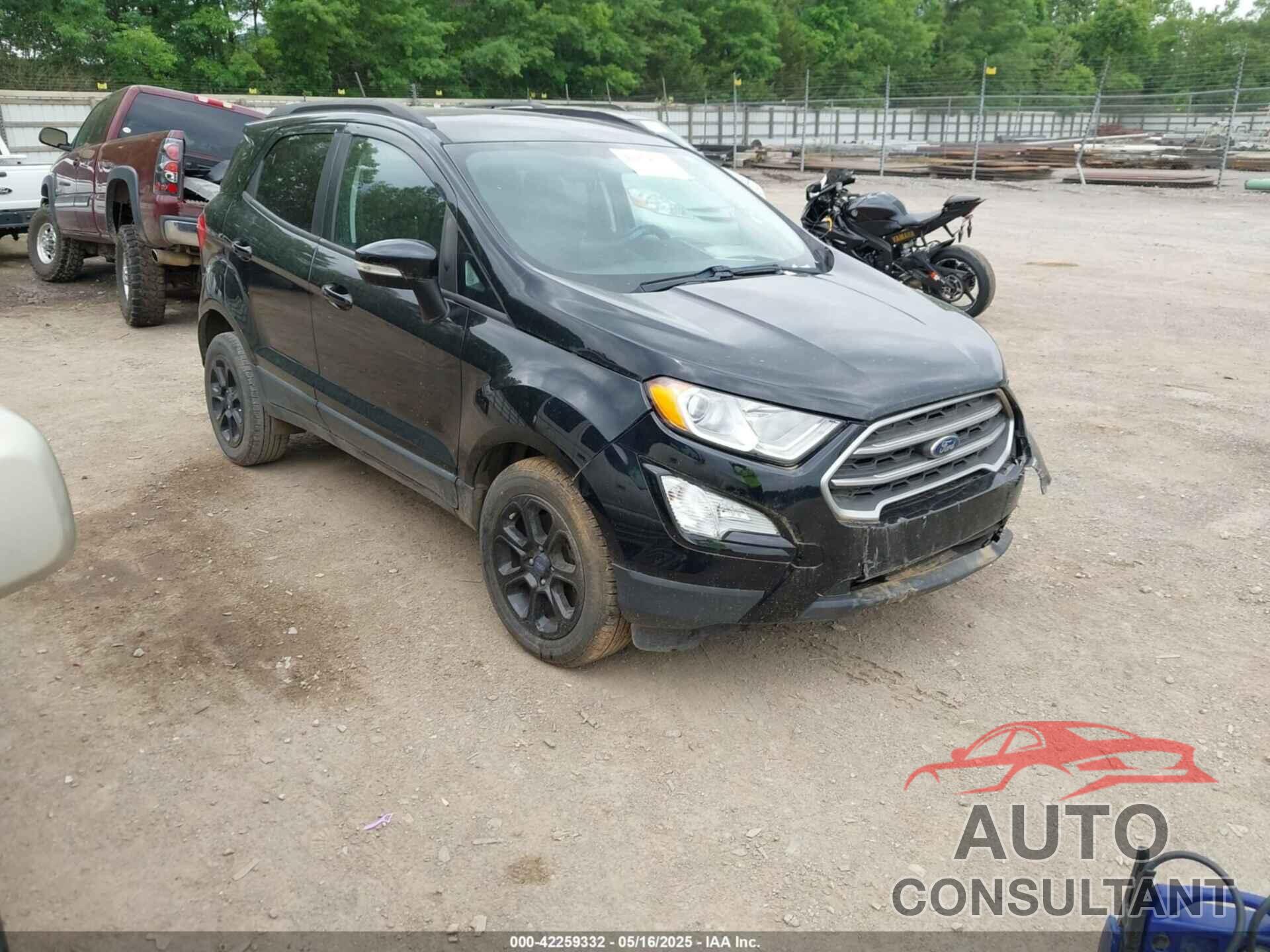 FORD ECOSPORT 2018 - MAJ3P1TE0JC186084