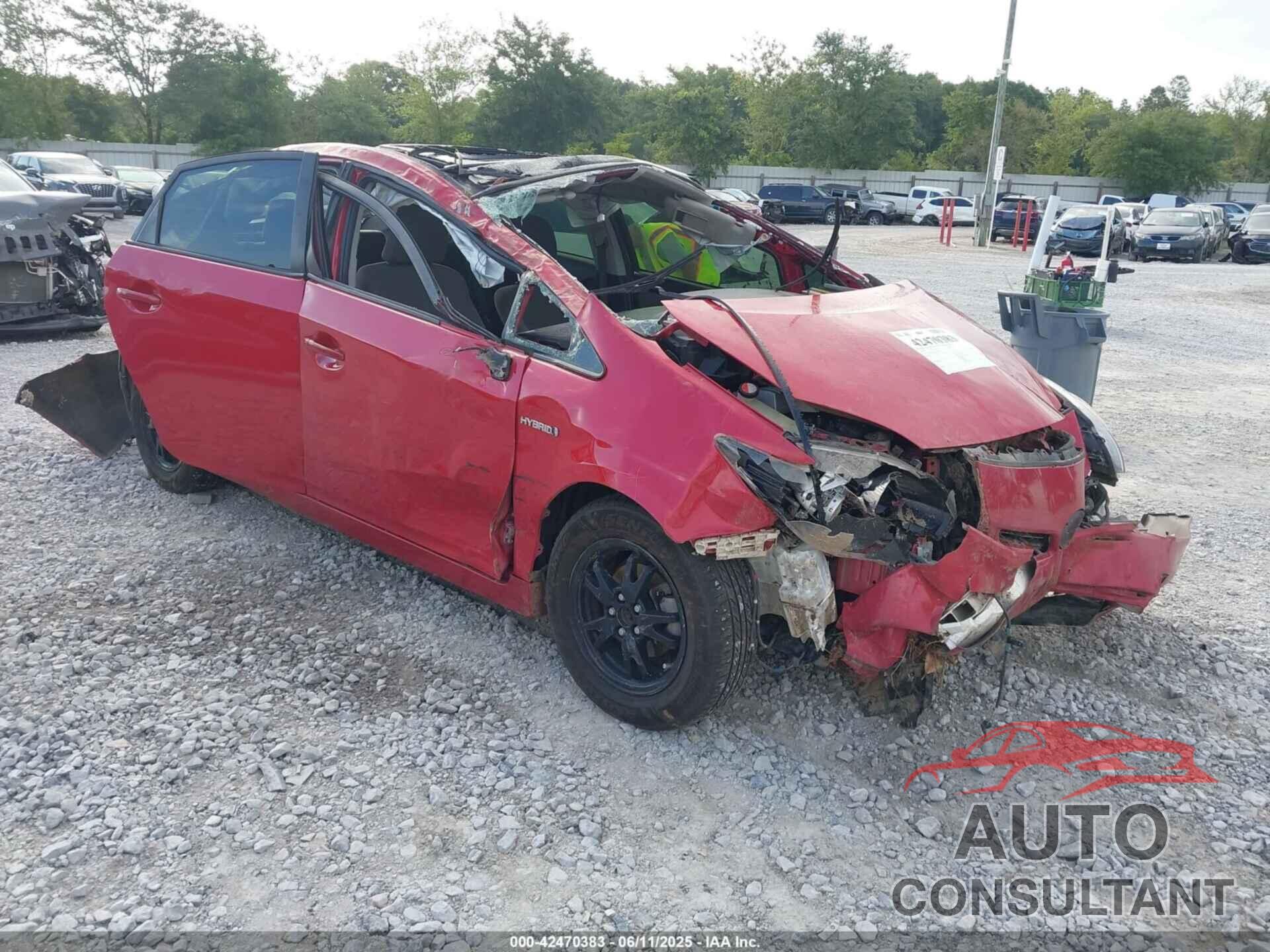 TOYOTA PRIUS 2015 - JTDKN3DUXF0425856