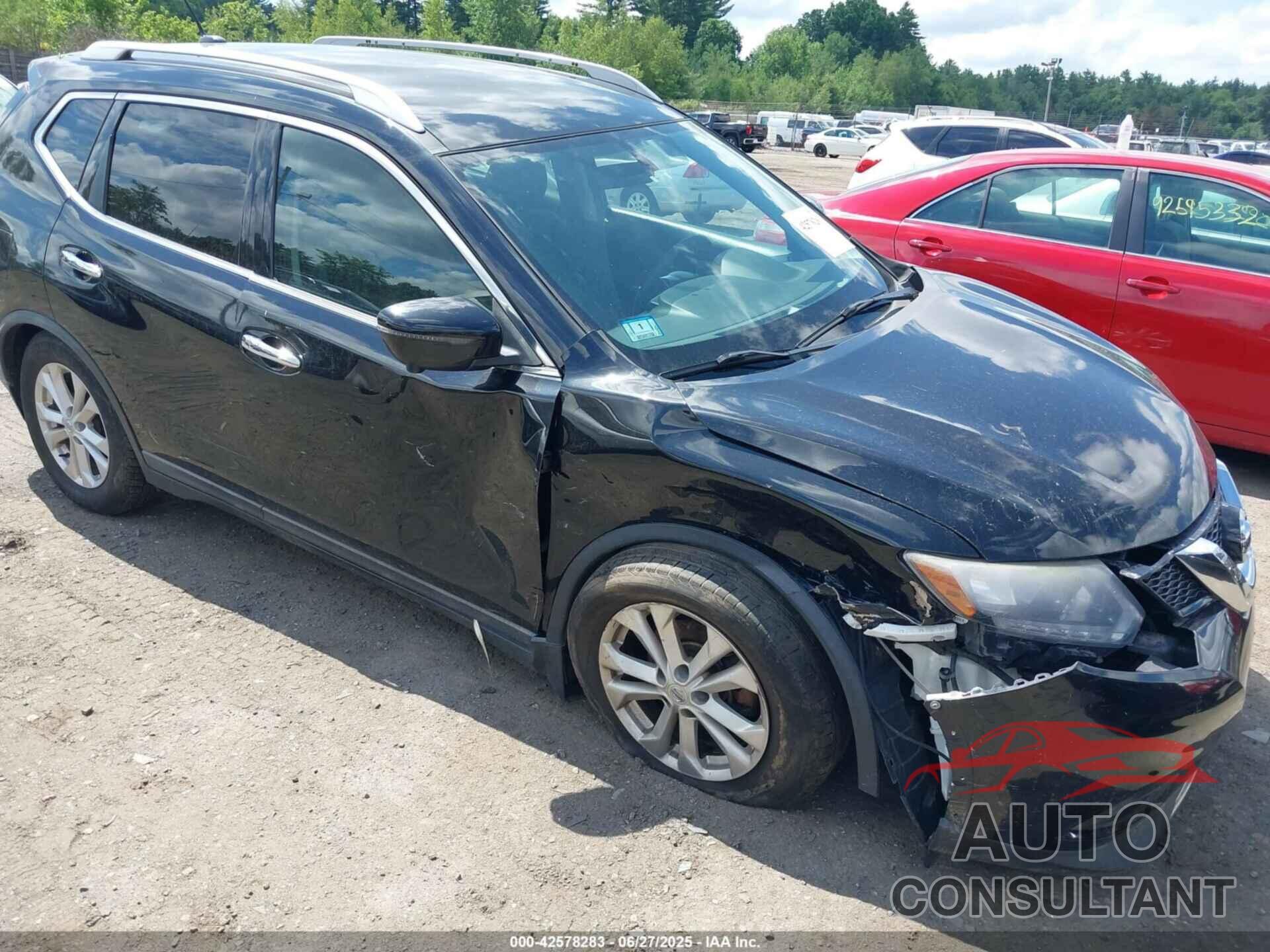 NISSAN ROGUE 2016 - KNMAT2MV9GP675019