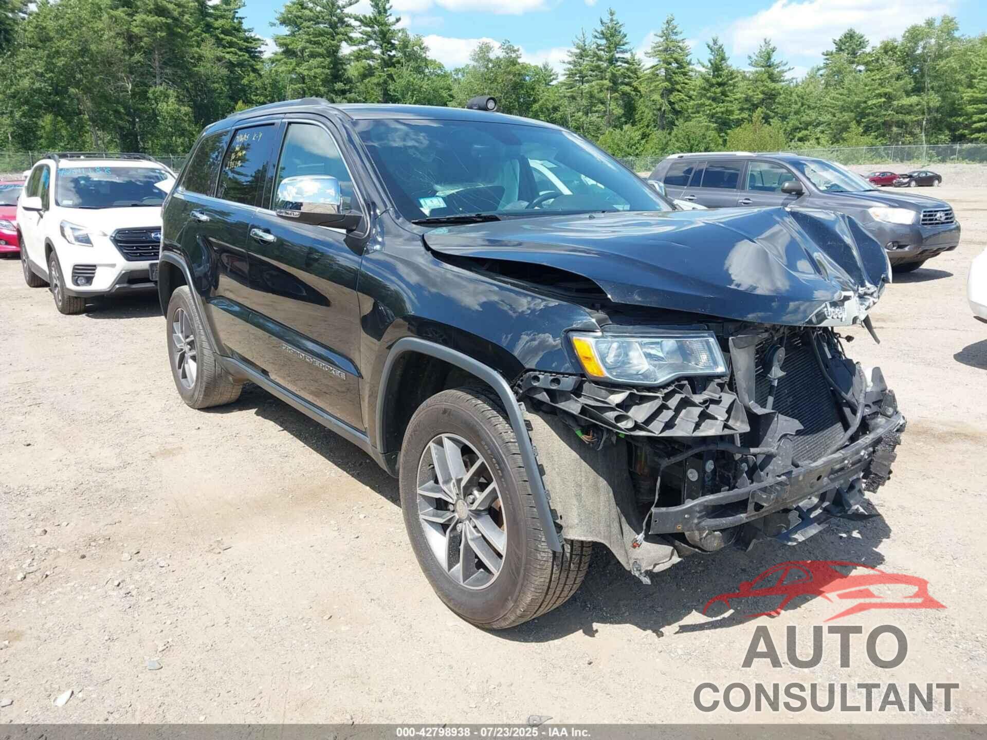 JEEP GRAND CHEROKEE 2017 - 1C4RJFBG4HC873567