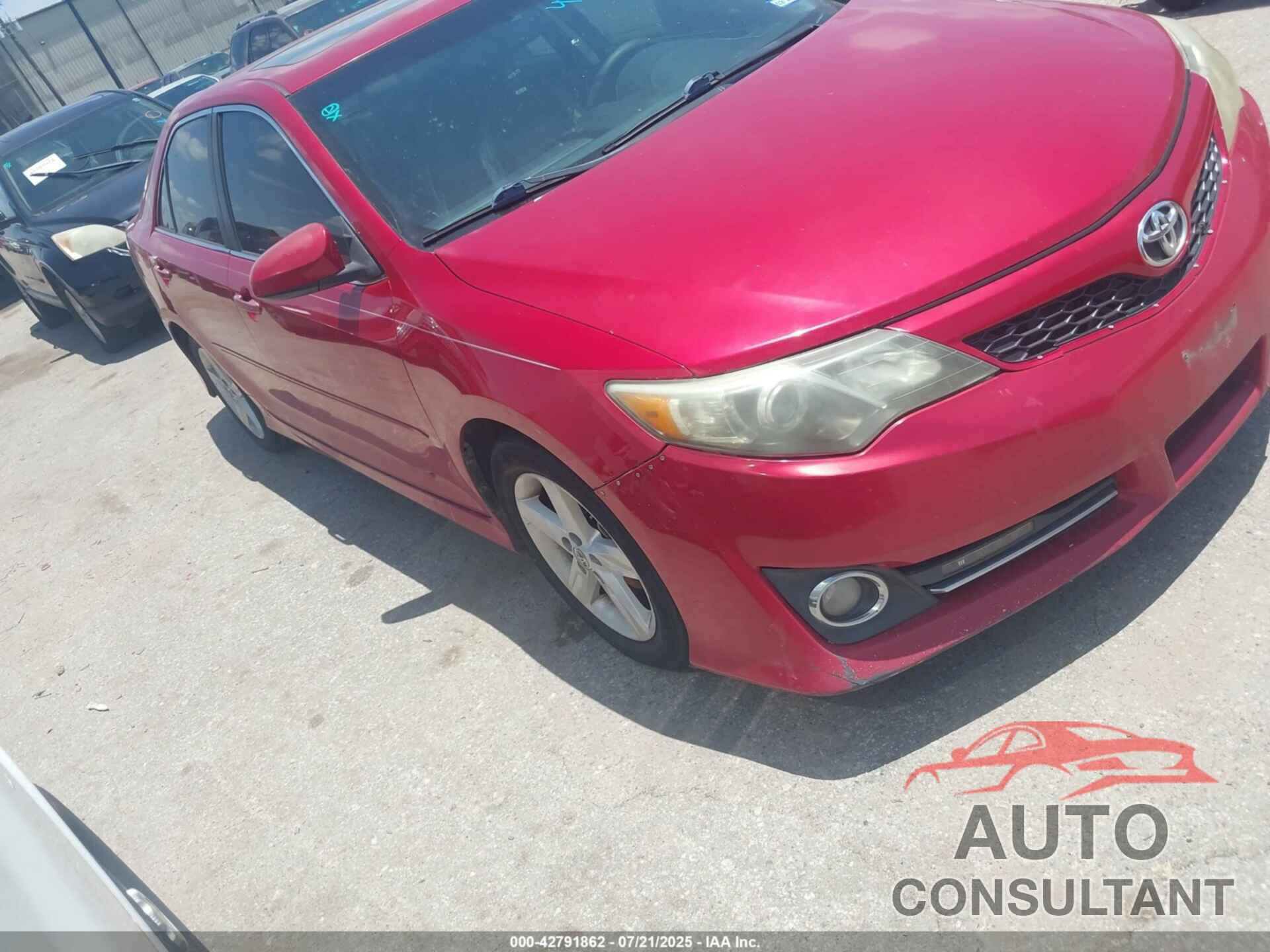 TOYOTA CAMRY 2013 - 4T1BF1FKXDU699606