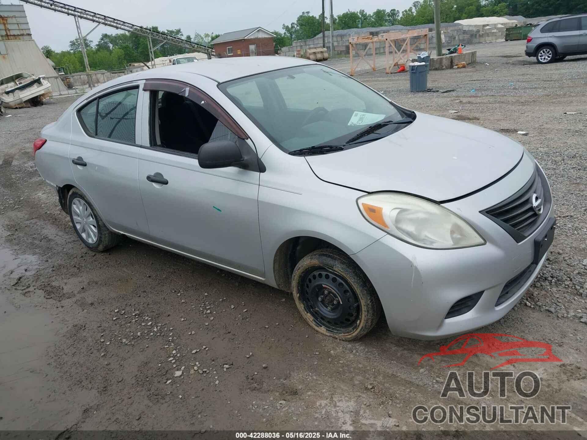 NISSAN VERSA 2012 - 3N1CN7AP4CL802631