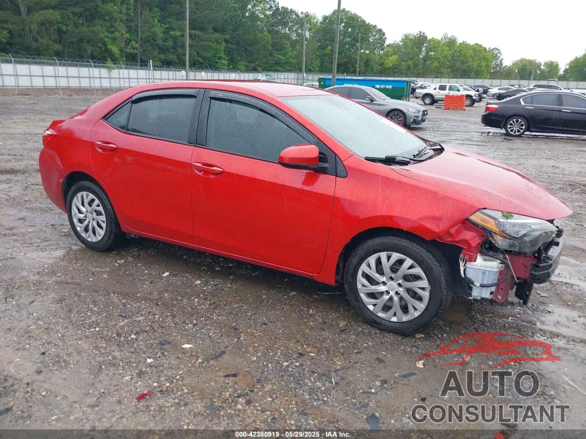TOYOTA COROLLA 2018 - 2T1BURHE1JC028222
