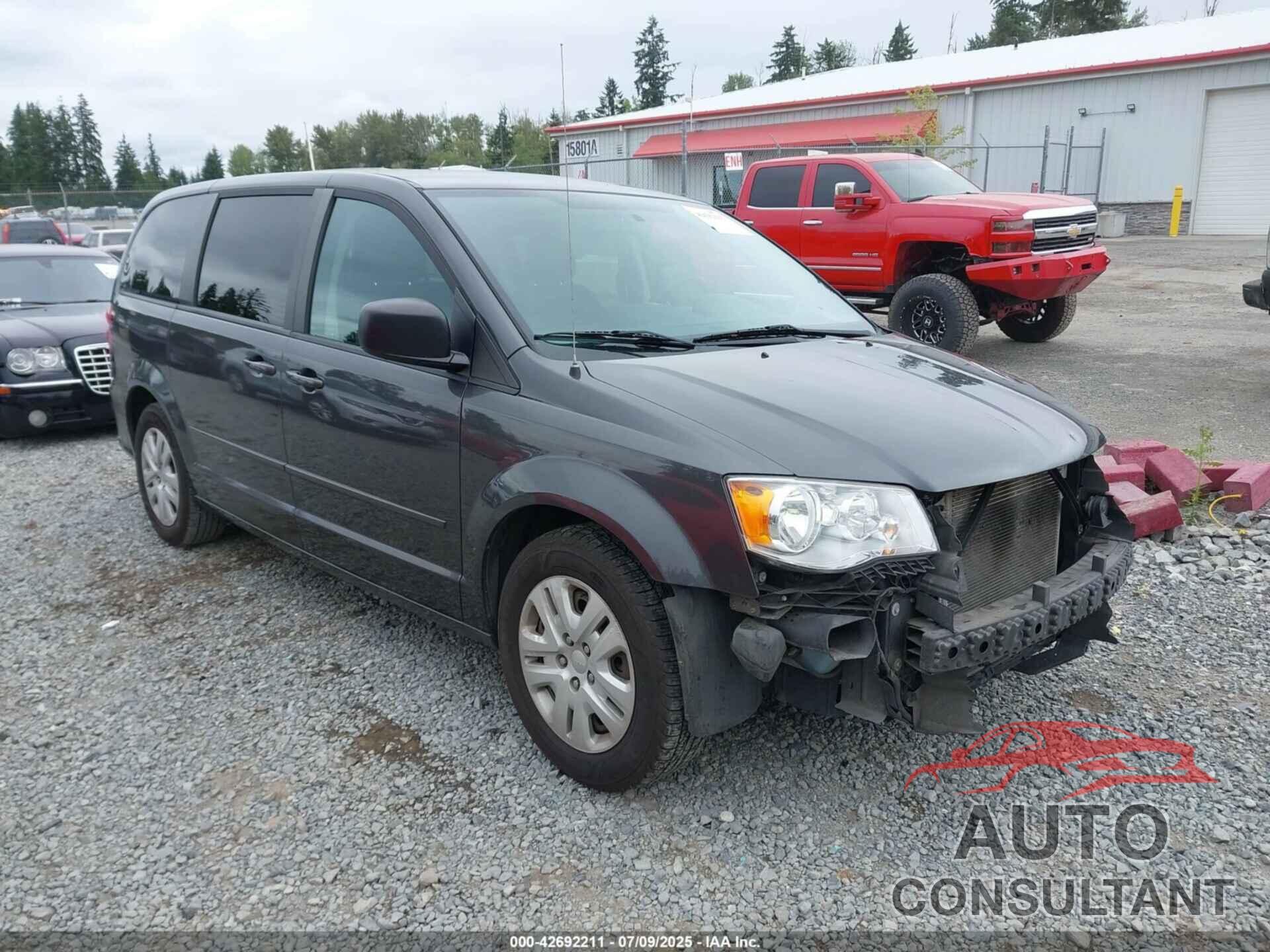 DODGE GRAND CARAVAN 2016 - 2C4RDGBG8GR212188