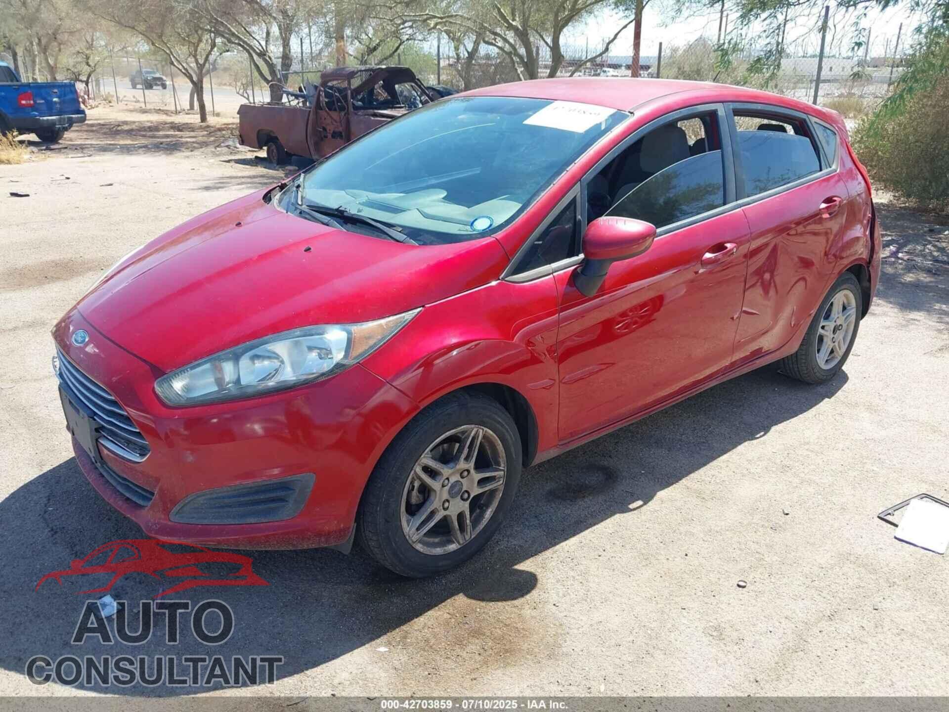 FORD FIESTA 2017 - 3FADP4EJ6HM104349