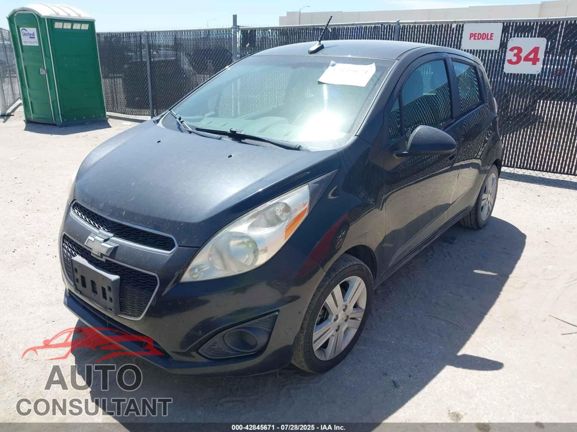 CHEVROLET SPARK 2014 - KL8CB6S9XEC540945
