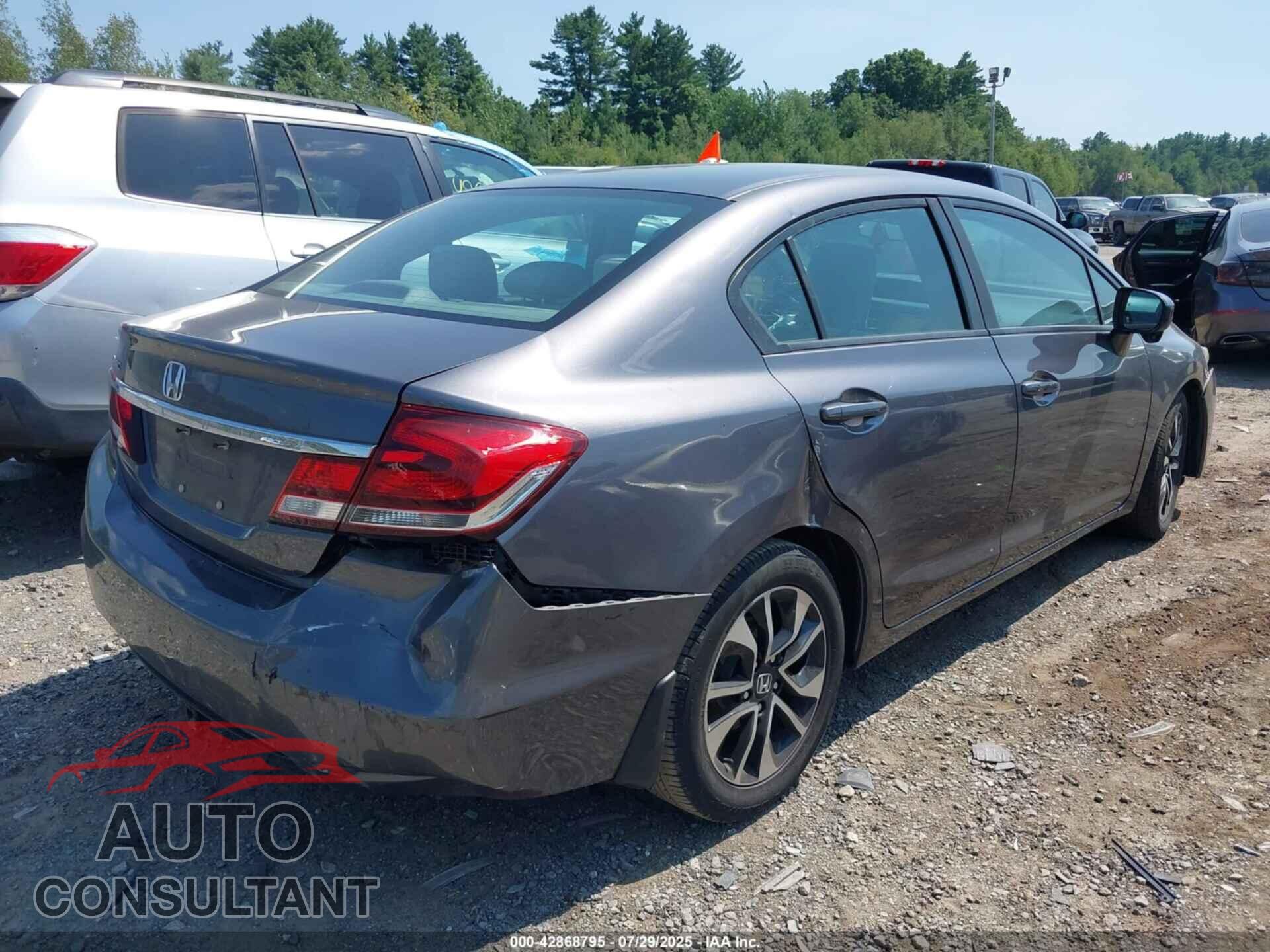 HONDA CIVIC 2014 - 19XFB2F87EE246152