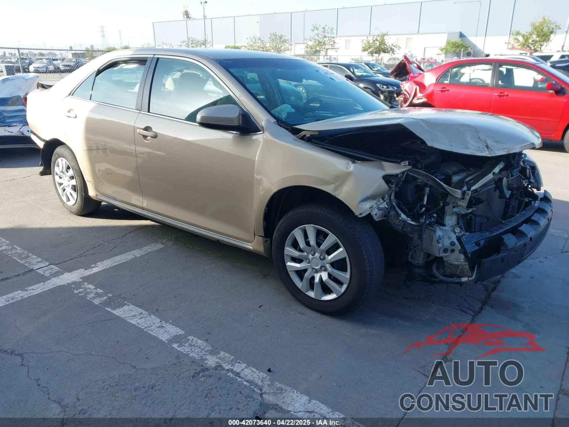 TOYOTA CAMRY 2012 - 4T1BF1FKXCU035370