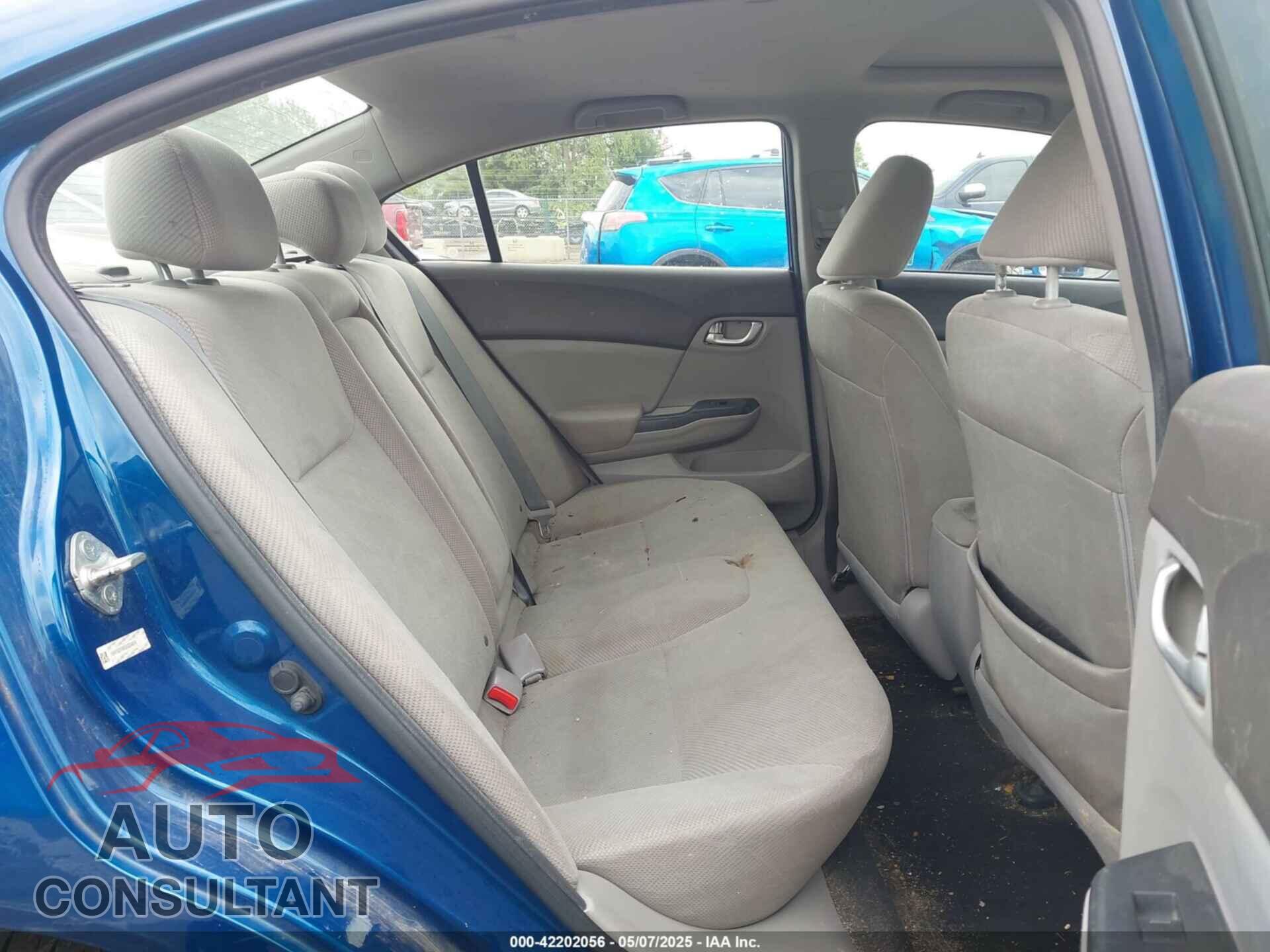 HONDA CIVIC 2012 - 19XFB2F80CE024615