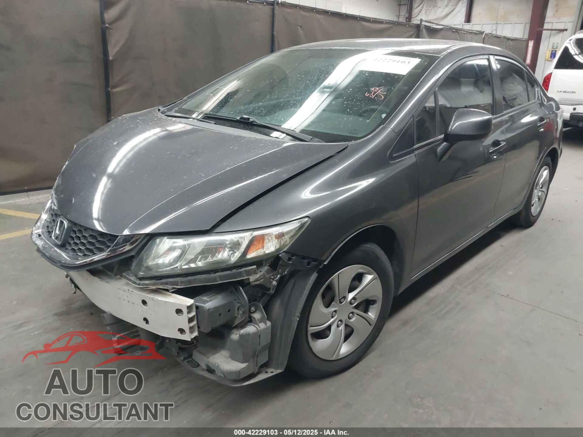 HONDA CIVIC 2013 - 19XFB2F50DE026307