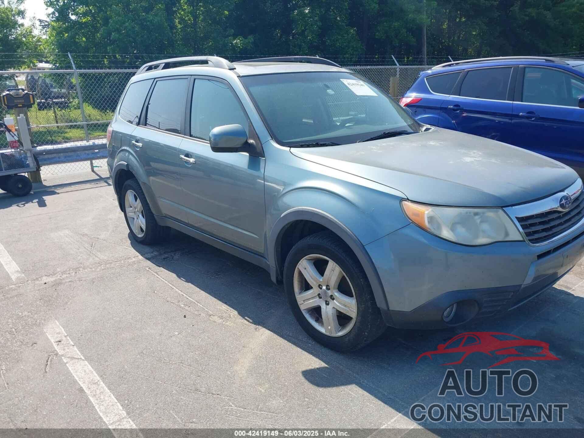 SUBARU FORESTER 2010 - JF2SH6CCXAH702552