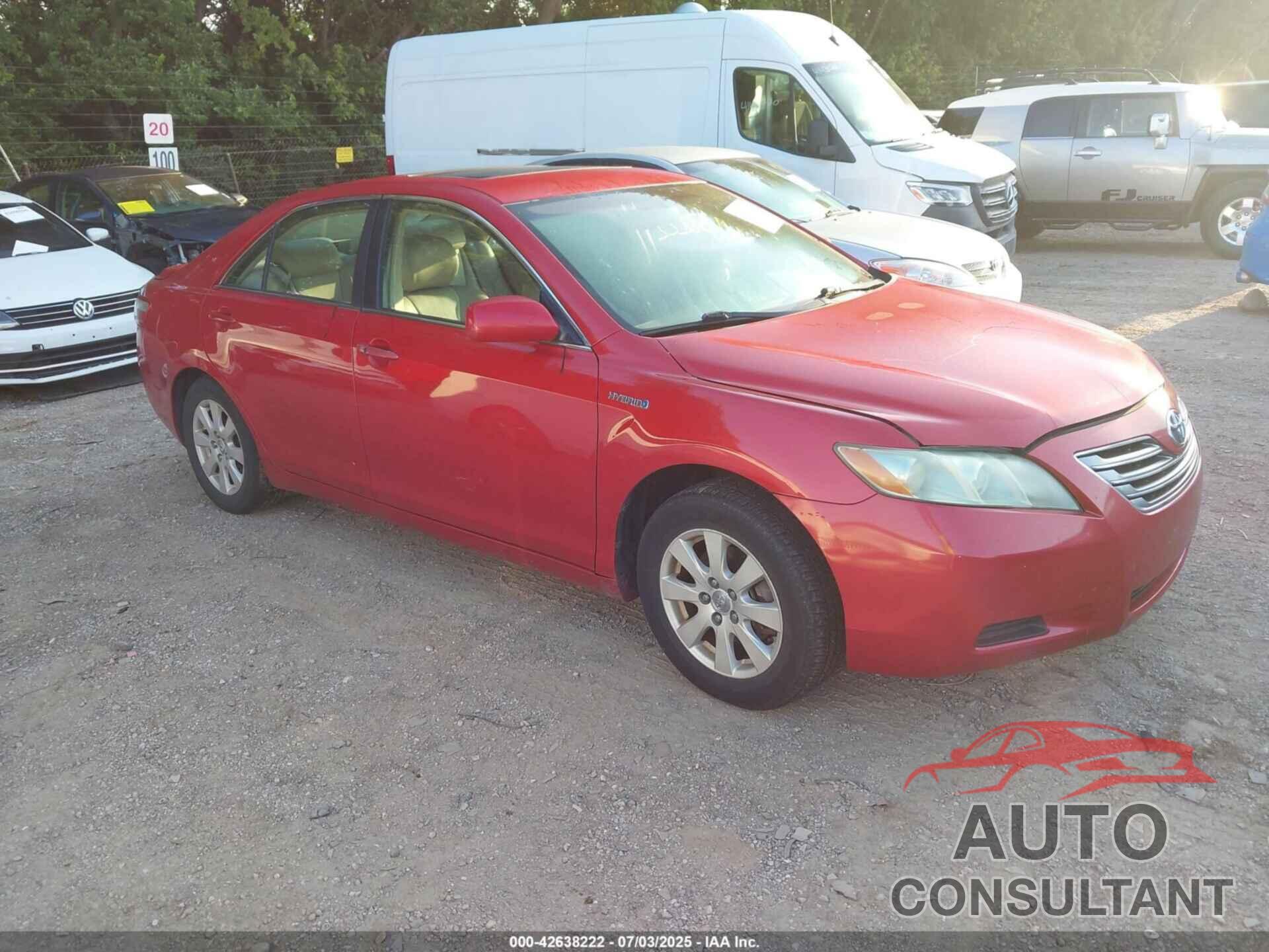 TOYOTA CAMRY HYBRID 2009 - 4T1BB46K89U064632