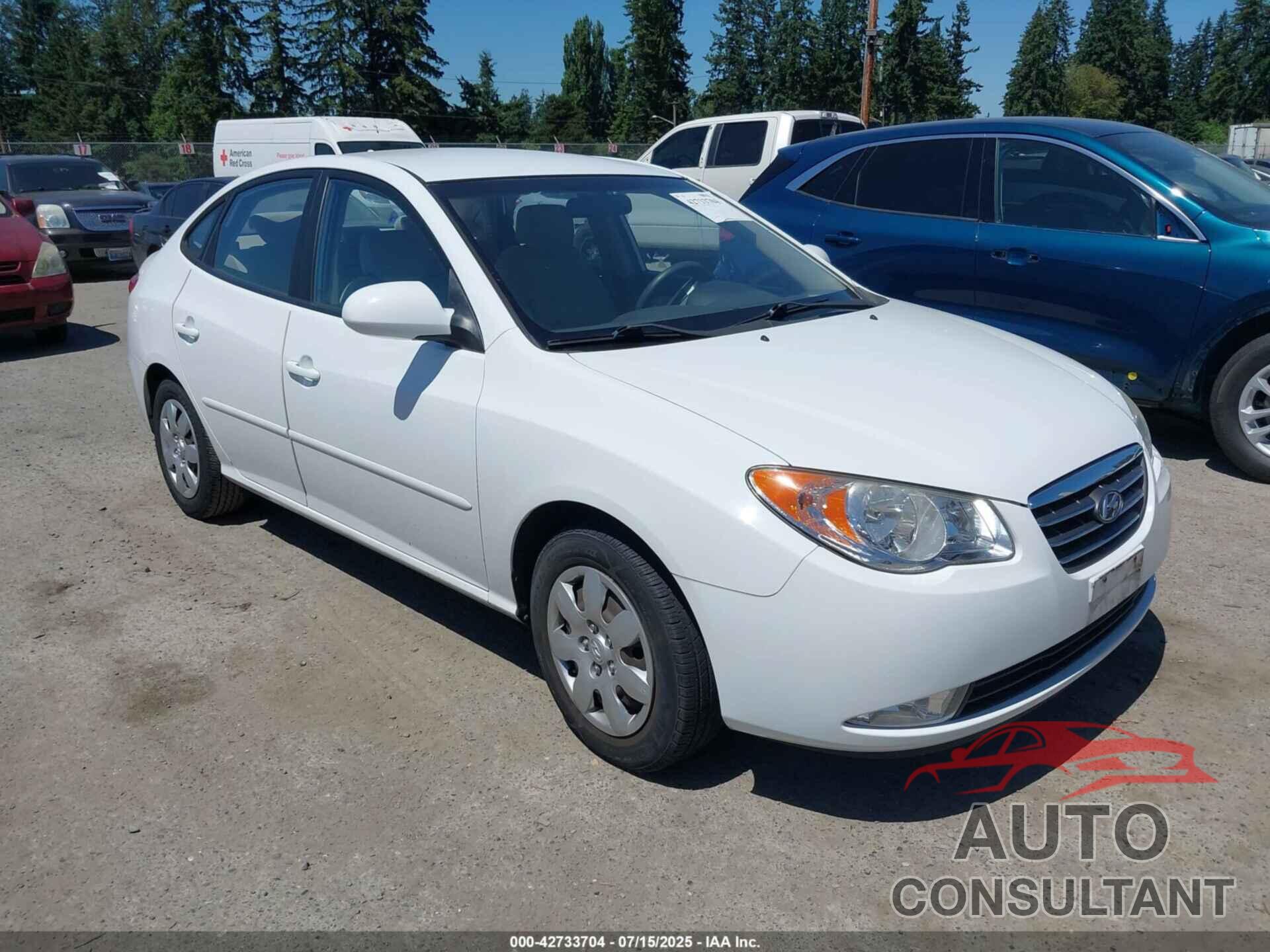 HYUNDAI ELANTRA 2009 - KMHDU46D79U650632