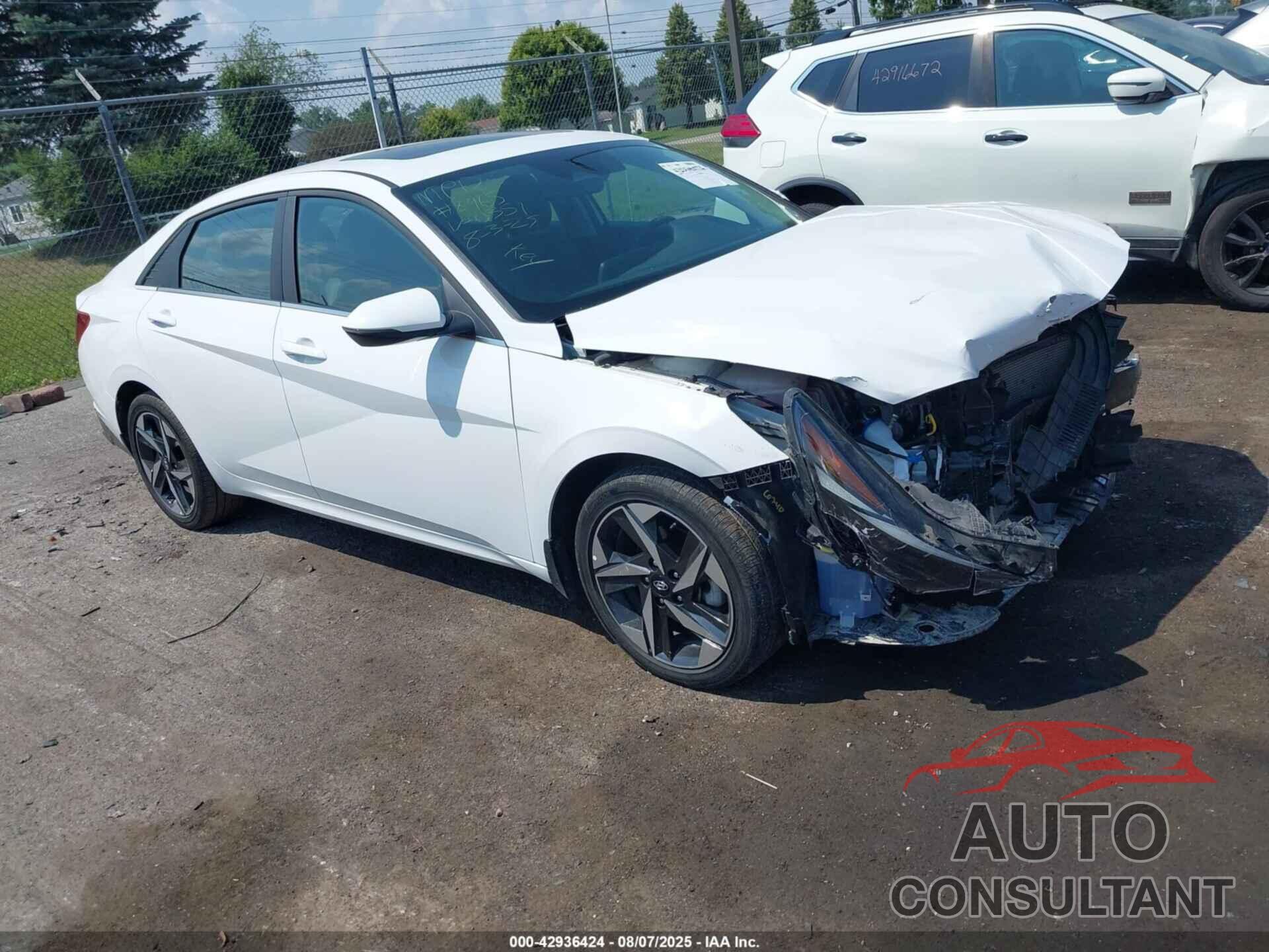 HYUNDAI ELANTRA HYBRID 2023 - KMHLN4AJ9PU070351