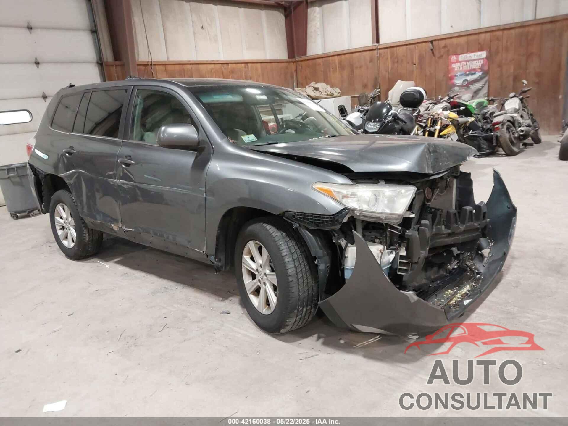 TOYOTA HIGHLANDER 2011 - 5TDBK3EH6BS051943