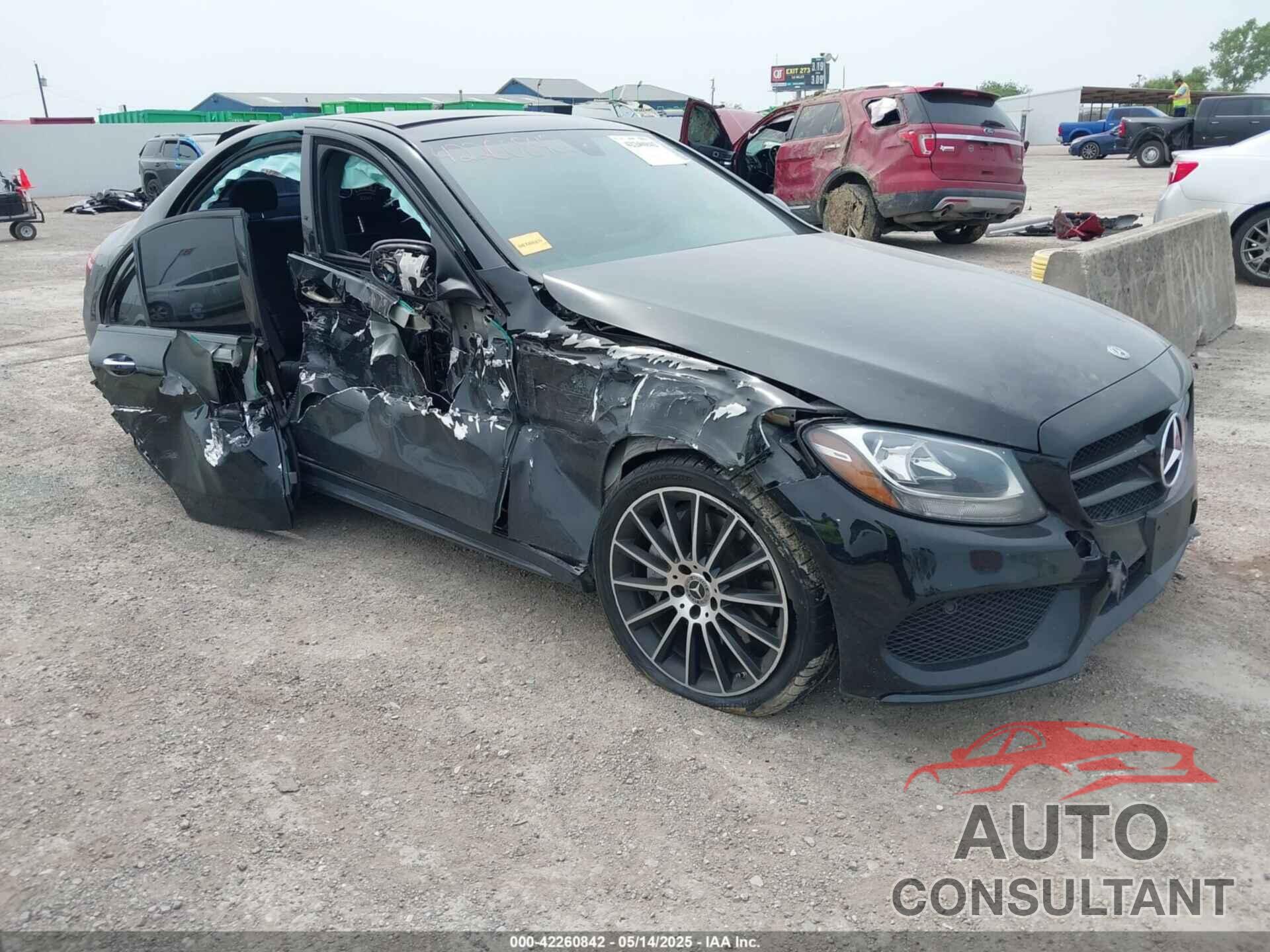 MERCEDES-BENZ C 300 2018 - WDDWF4KB7JR378155