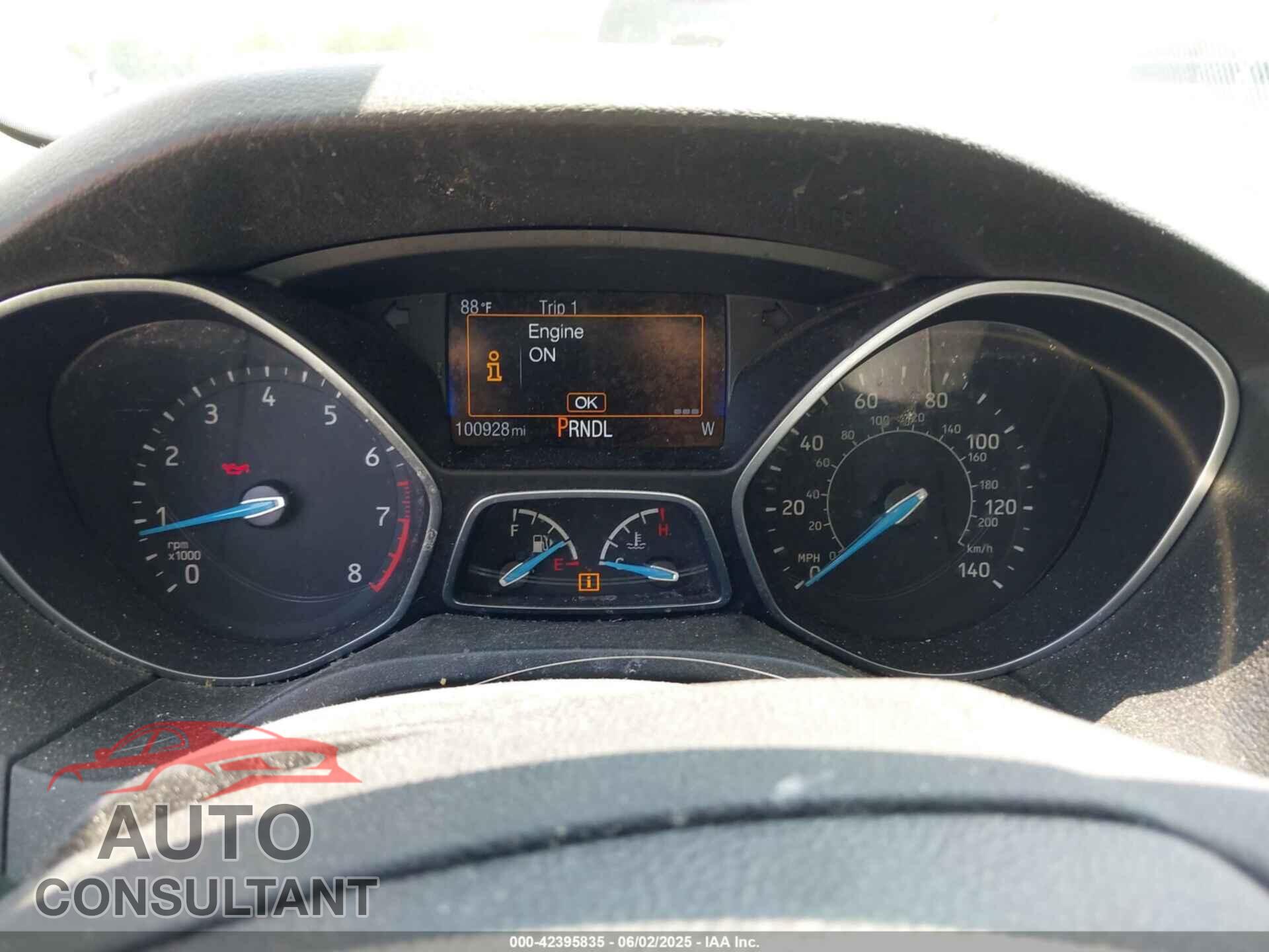 FORD FOCUS 2015 - 1FADP3F23FL354468