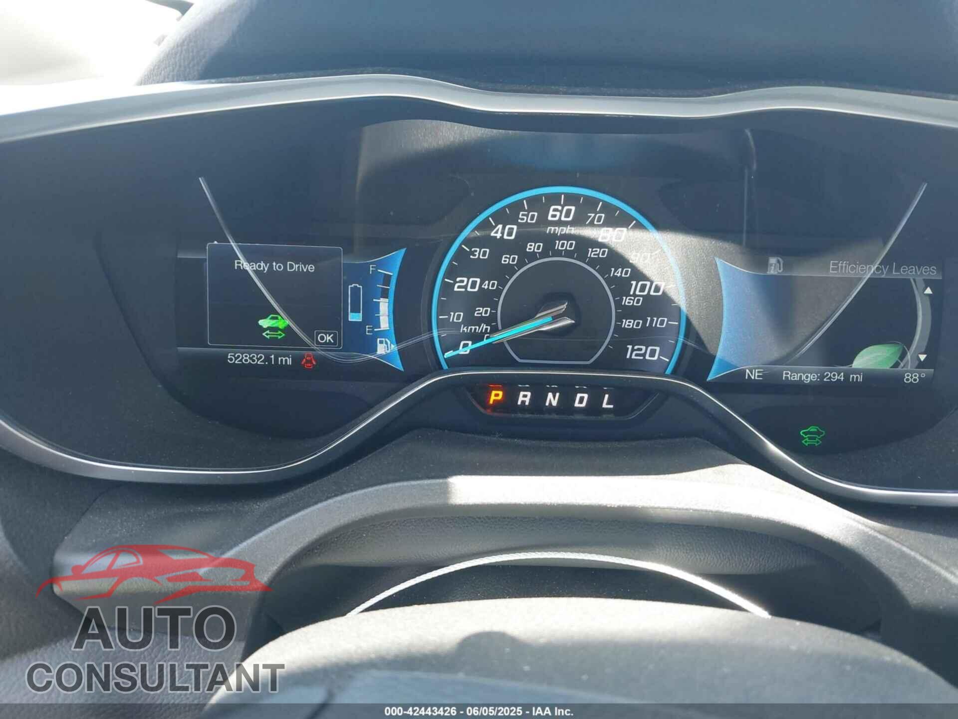FORD C-MAX ENERGI 2017 - 1FADP5EU4HL108403