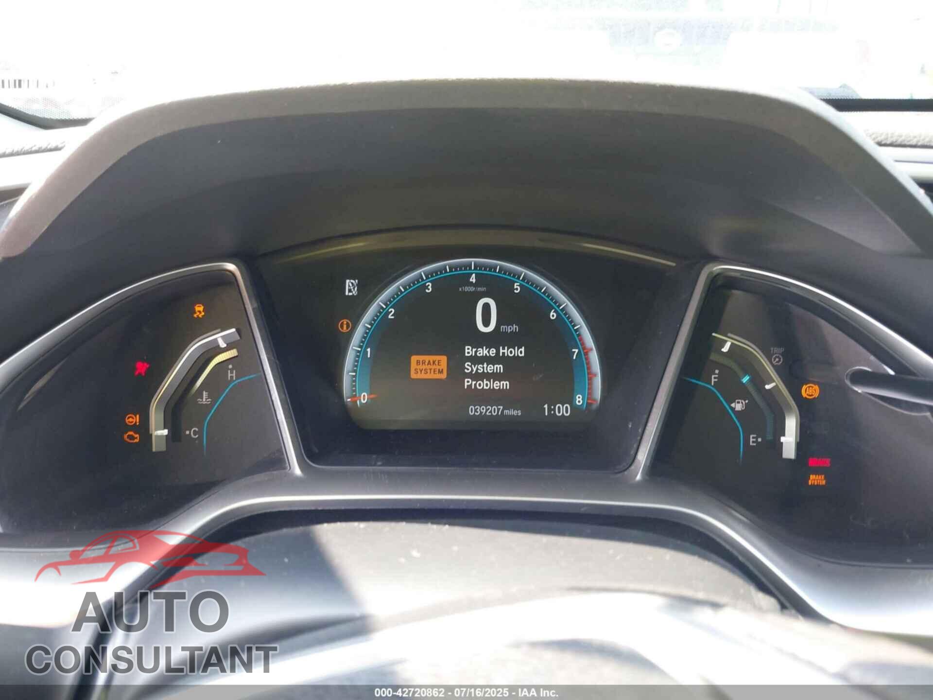 HONDA CIVIC 2018 - 2HGFC2F73JH525988