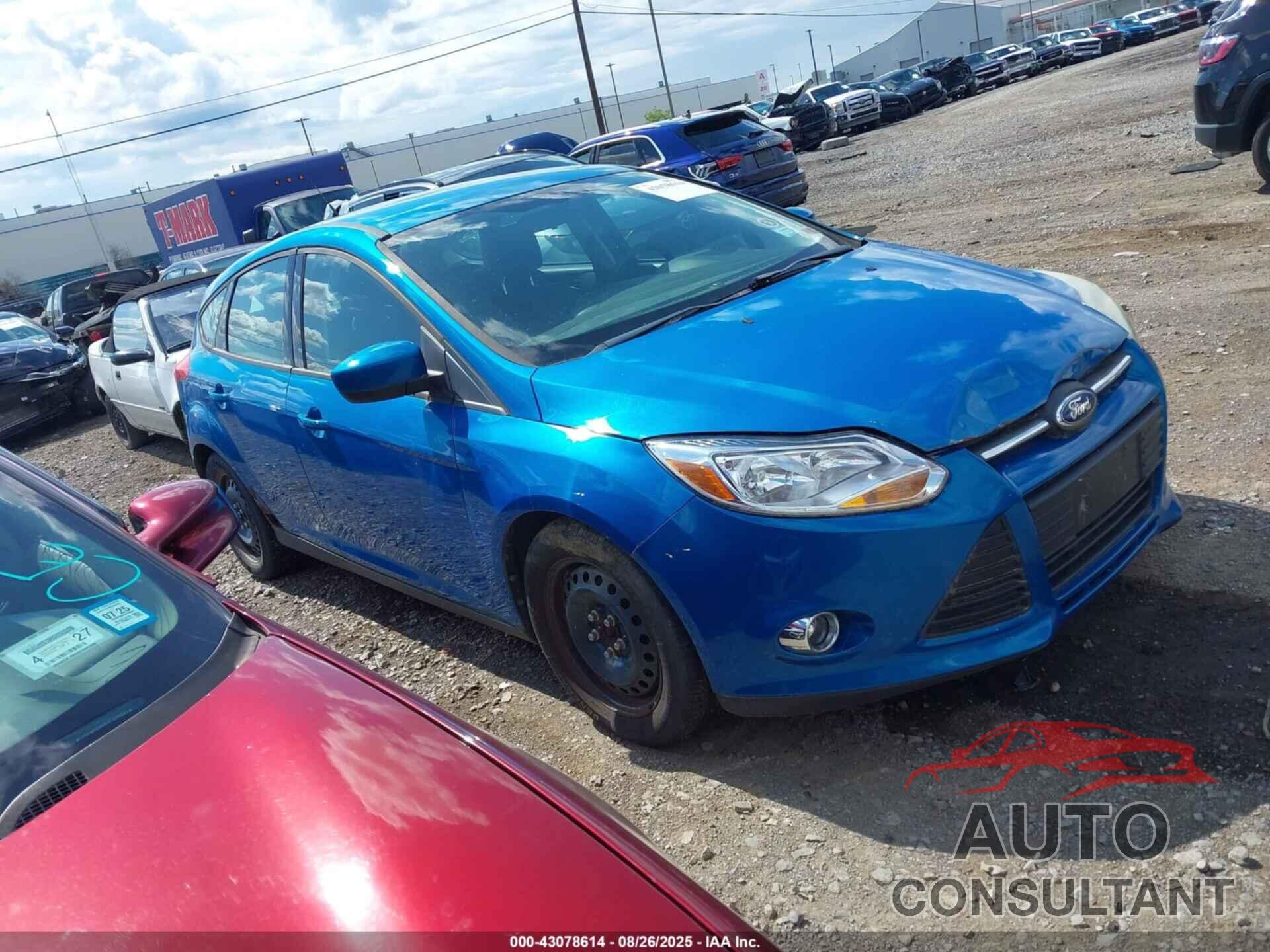 FORD FOCUS 2012 - 1FAHP3K25CL214649