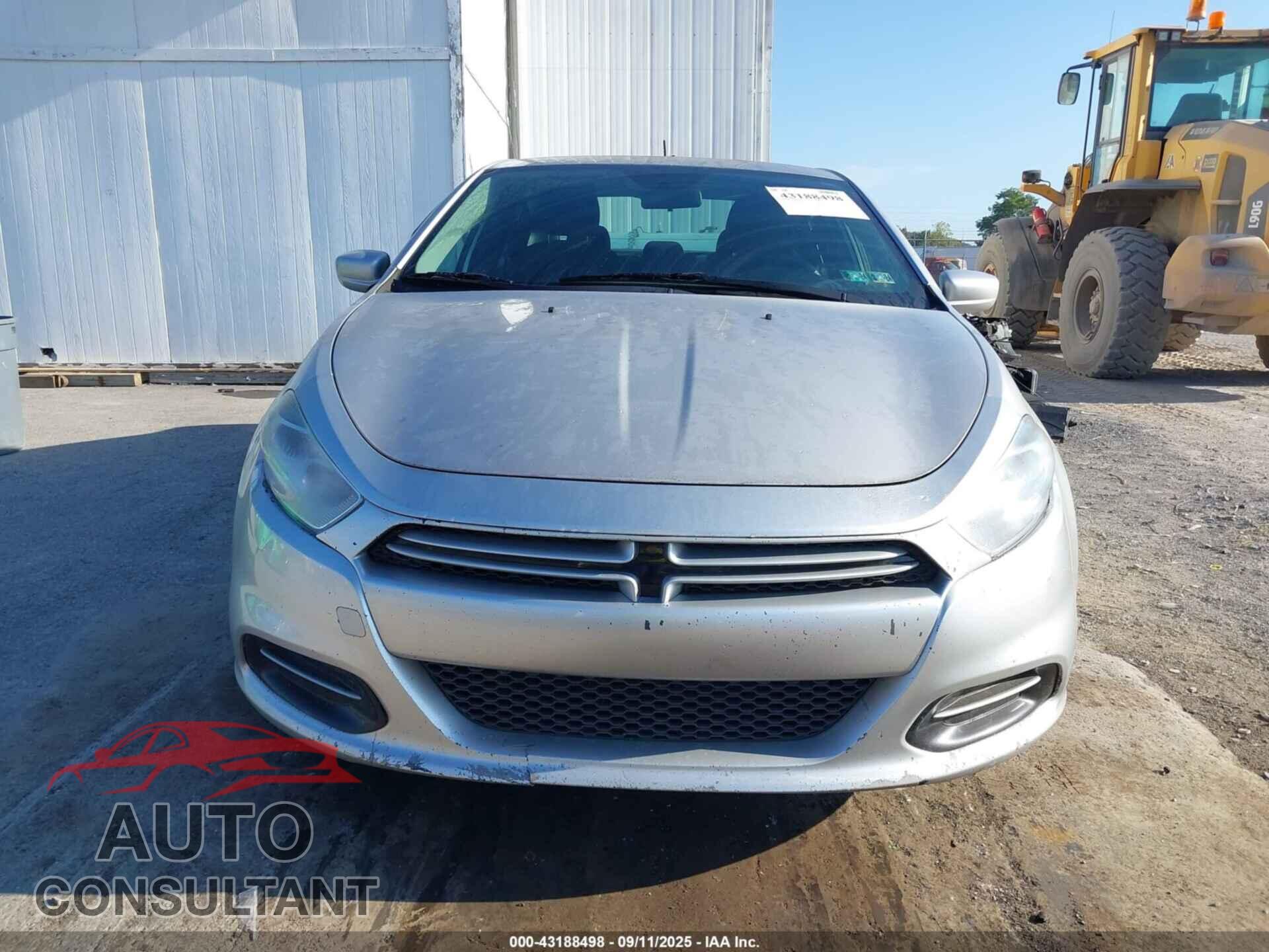 DODGE DART 2013 - 1C3CDFBA9DD318213