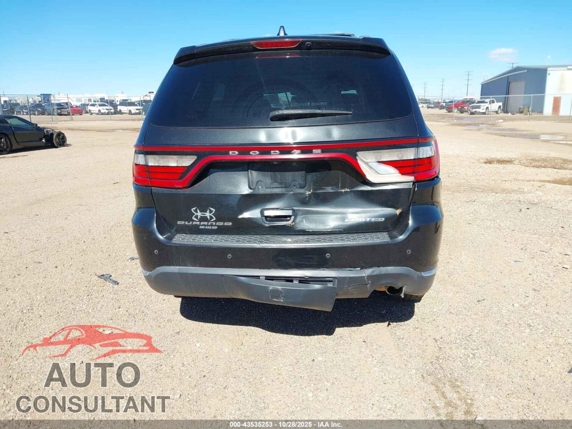 DODGE DURANGO 2015 - 1C4RDJDG1FC709598