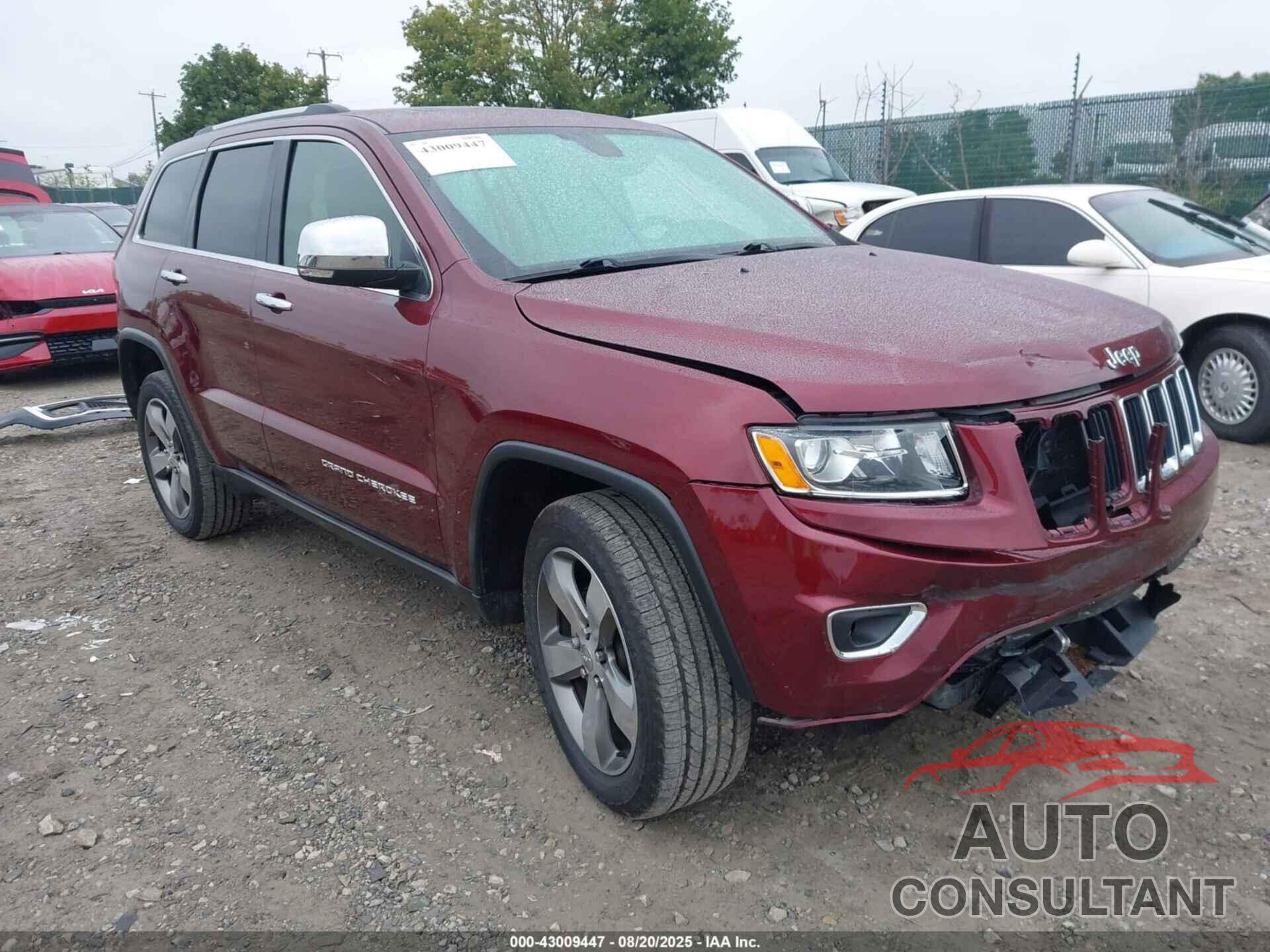 JEEP GRAND CHEROKEE 2016 - 1C4RJFBG6GC420534