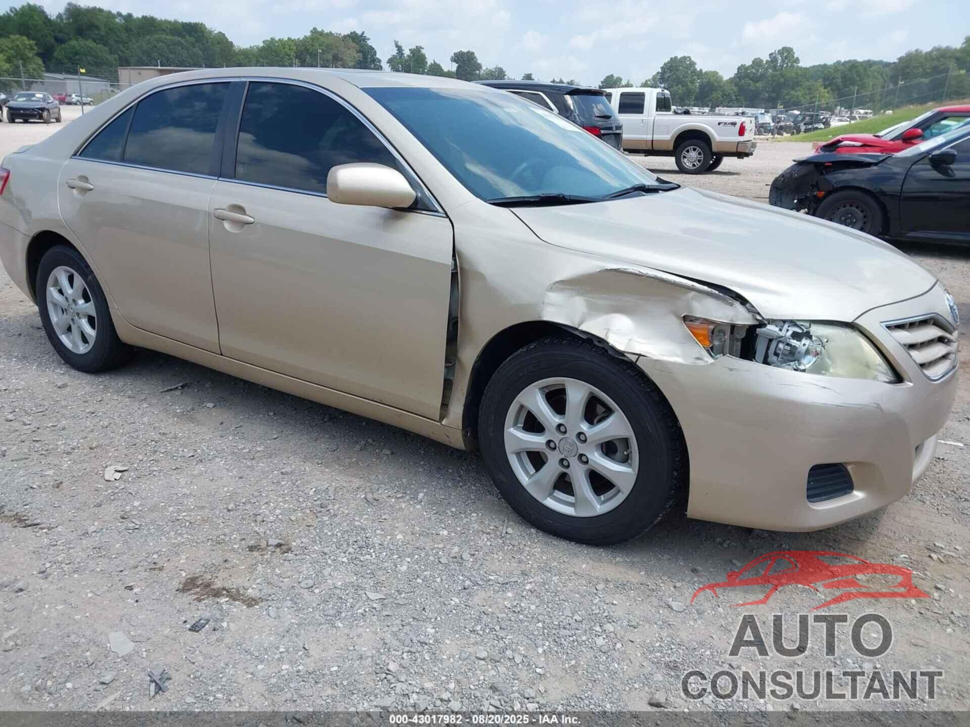 TOYOTA CAMRY 2011 - 4T4BF3EK2BR134458