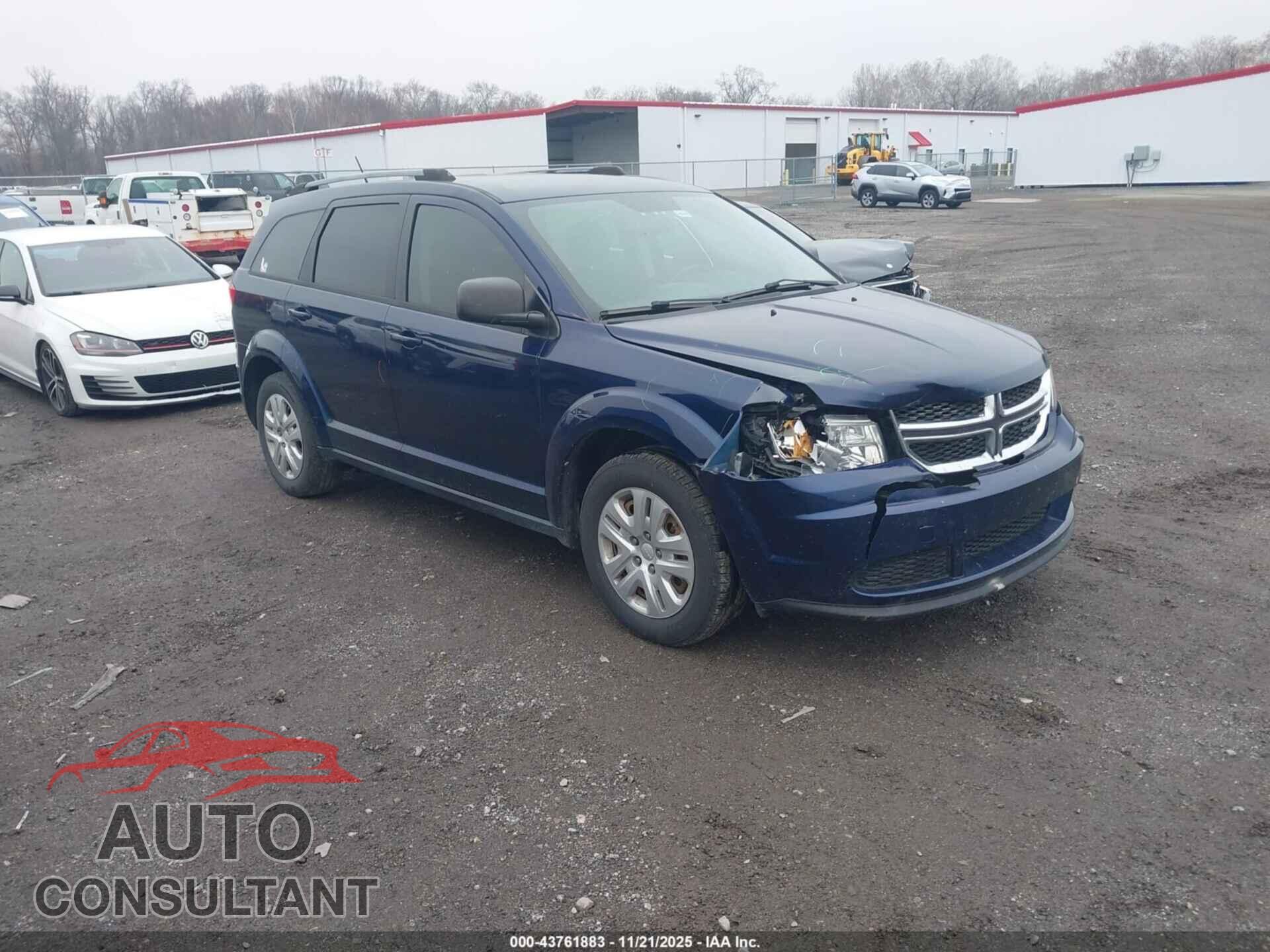 DODGE JOURNEY 2017 - 3C4PDCAB8HT676537