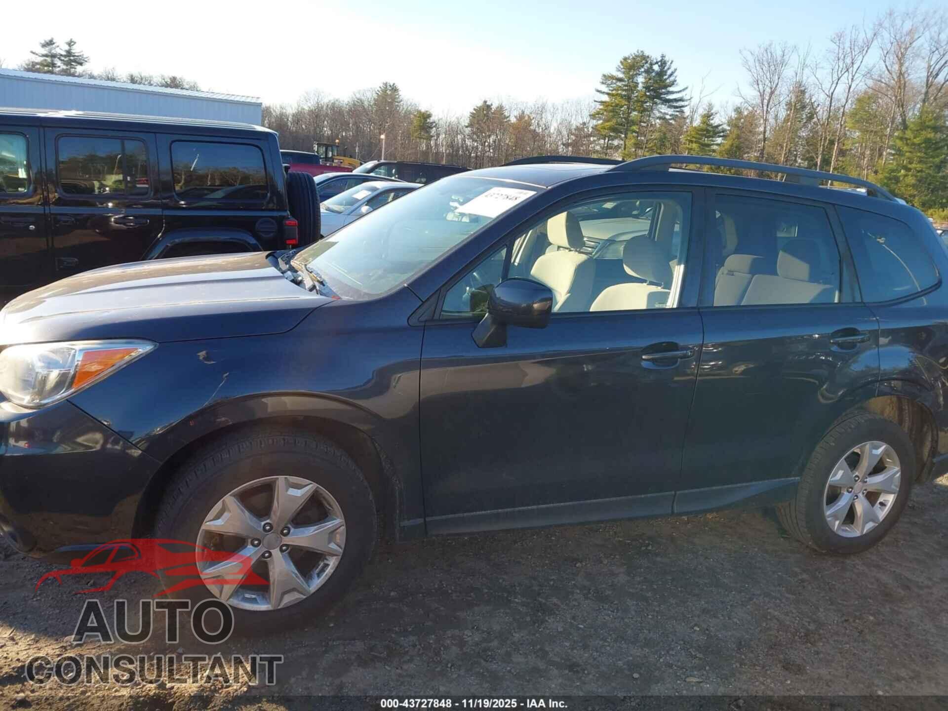 SUBARU FORESTER 2016 - JF2SJADC2GH552192