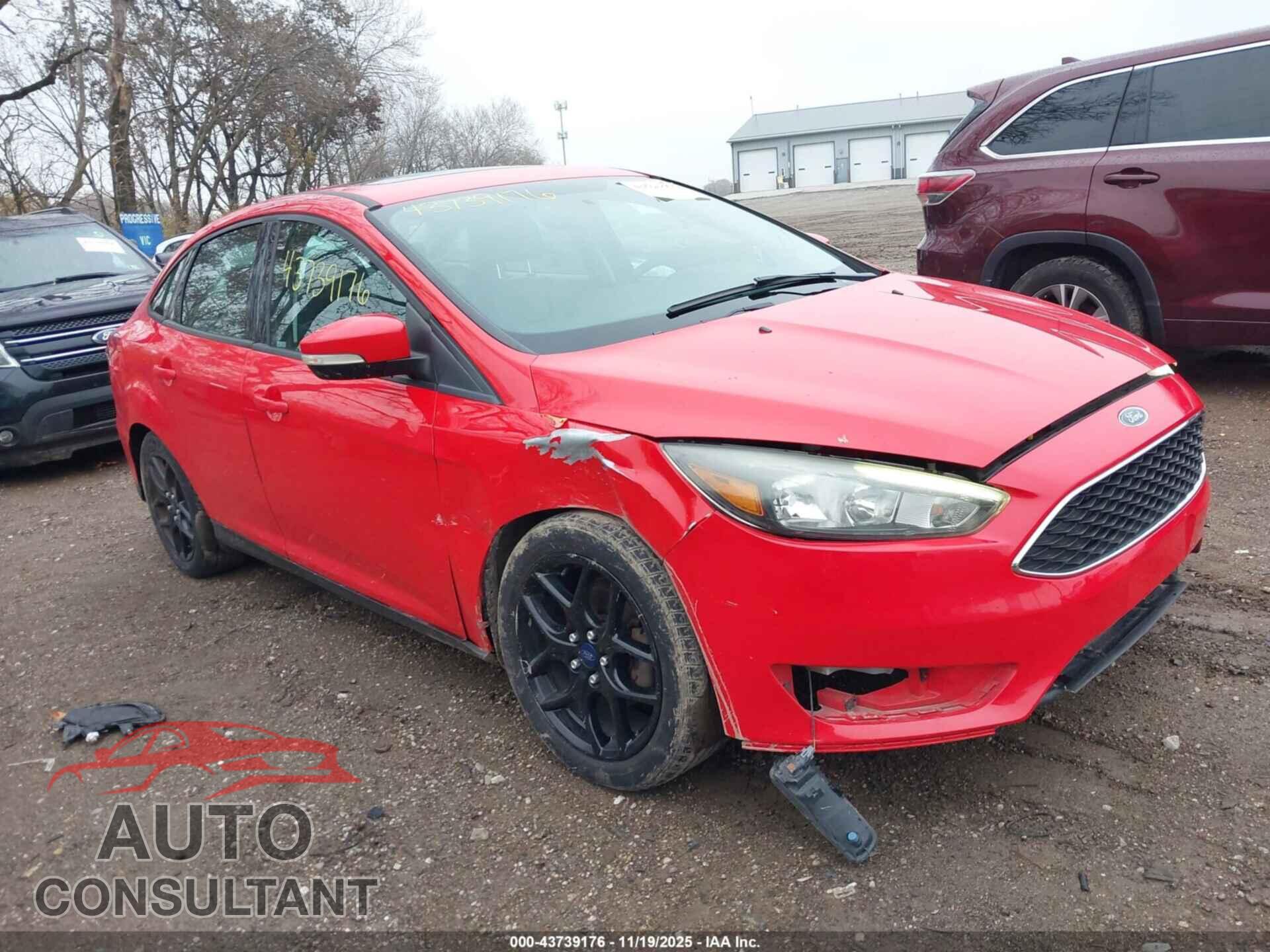 FORD FOCUS 2016 - 1FADP3F24GL325885